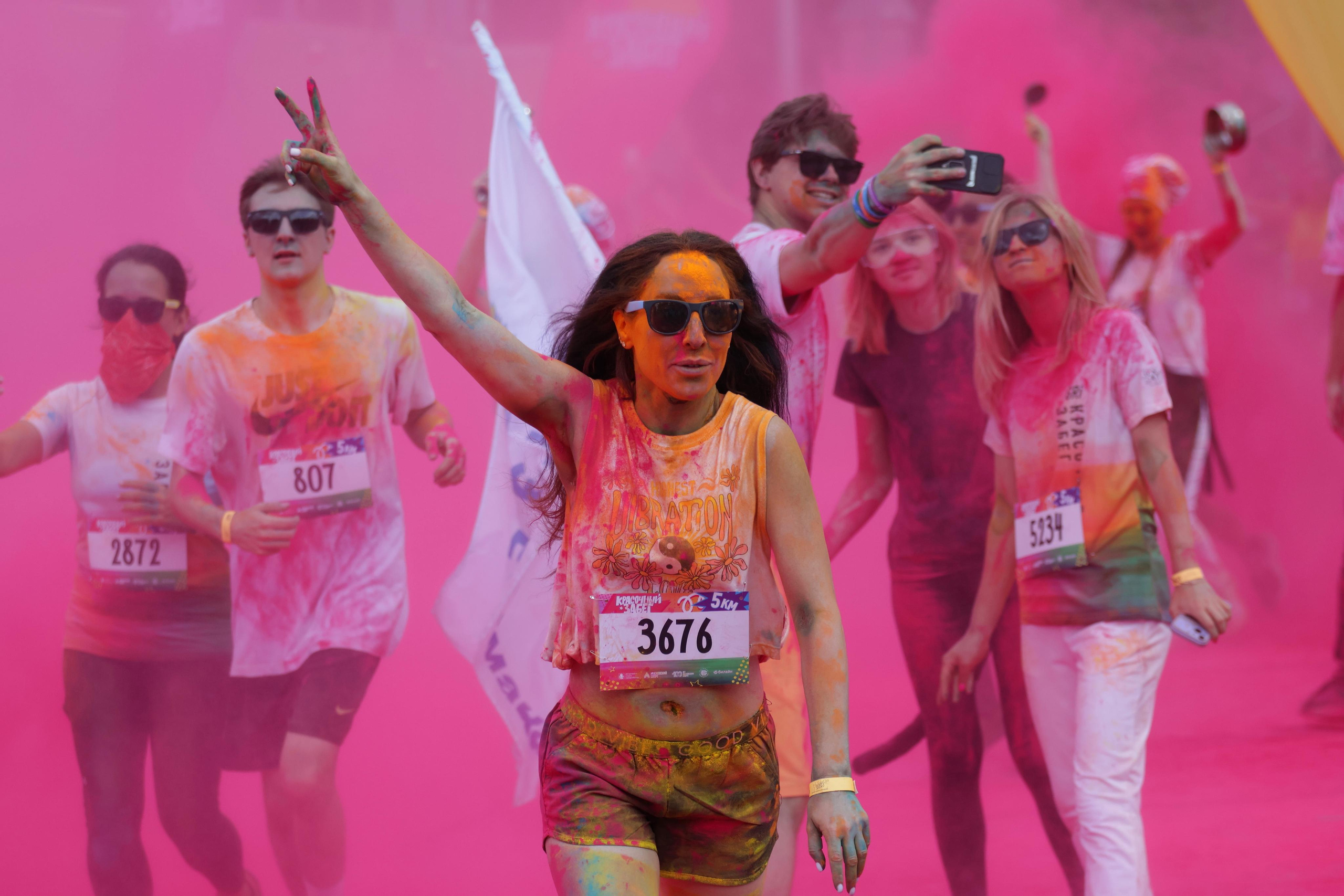 Красочный забег. Спортивный и репортажный фотограф Ермакова Светлана