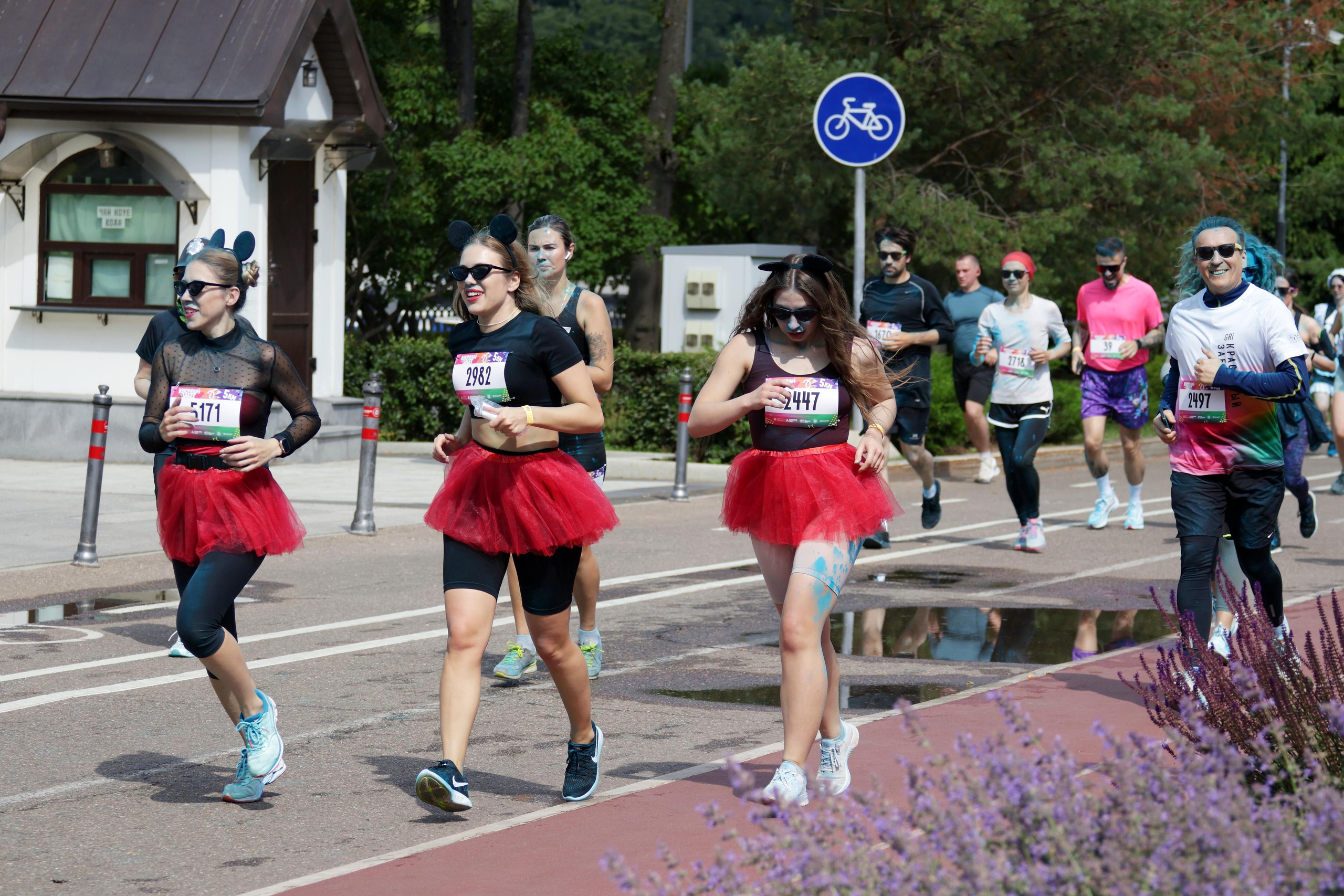 Красочный забег. Спортивный и репортажный фотограф Ермакова Светлана