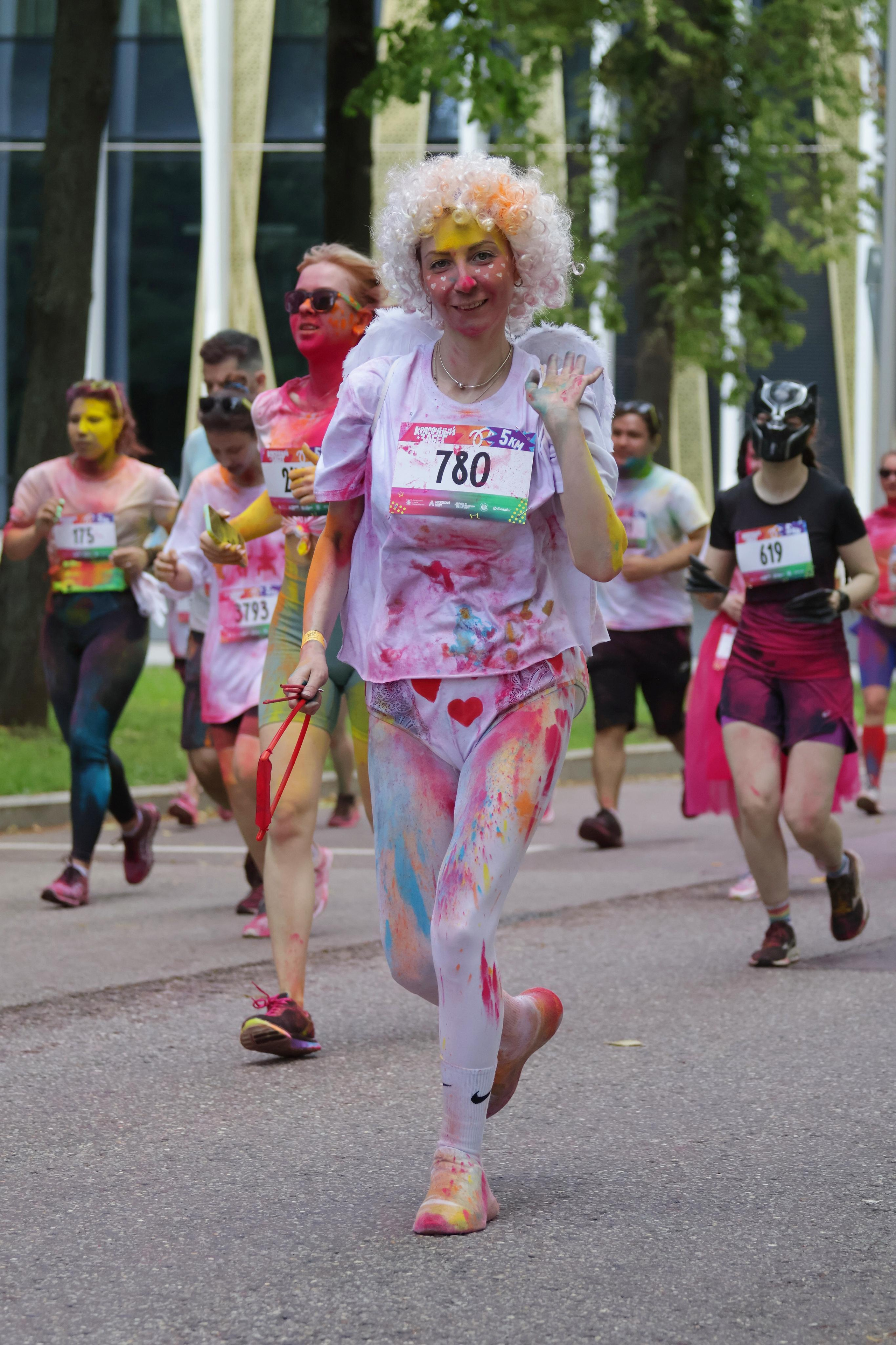 Красочный забег. Спортивный и репортажный фотограф Ермакова Светлана