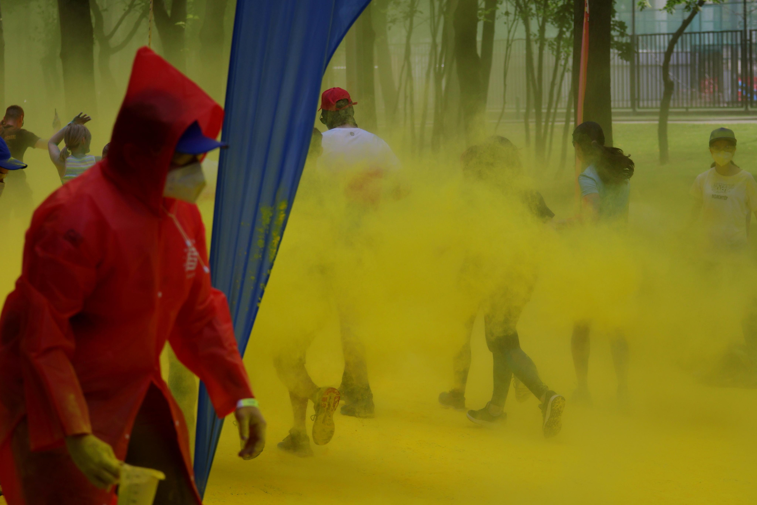 Красочный забег. Спортивный и репортажный фотограф Ермакова Светлана