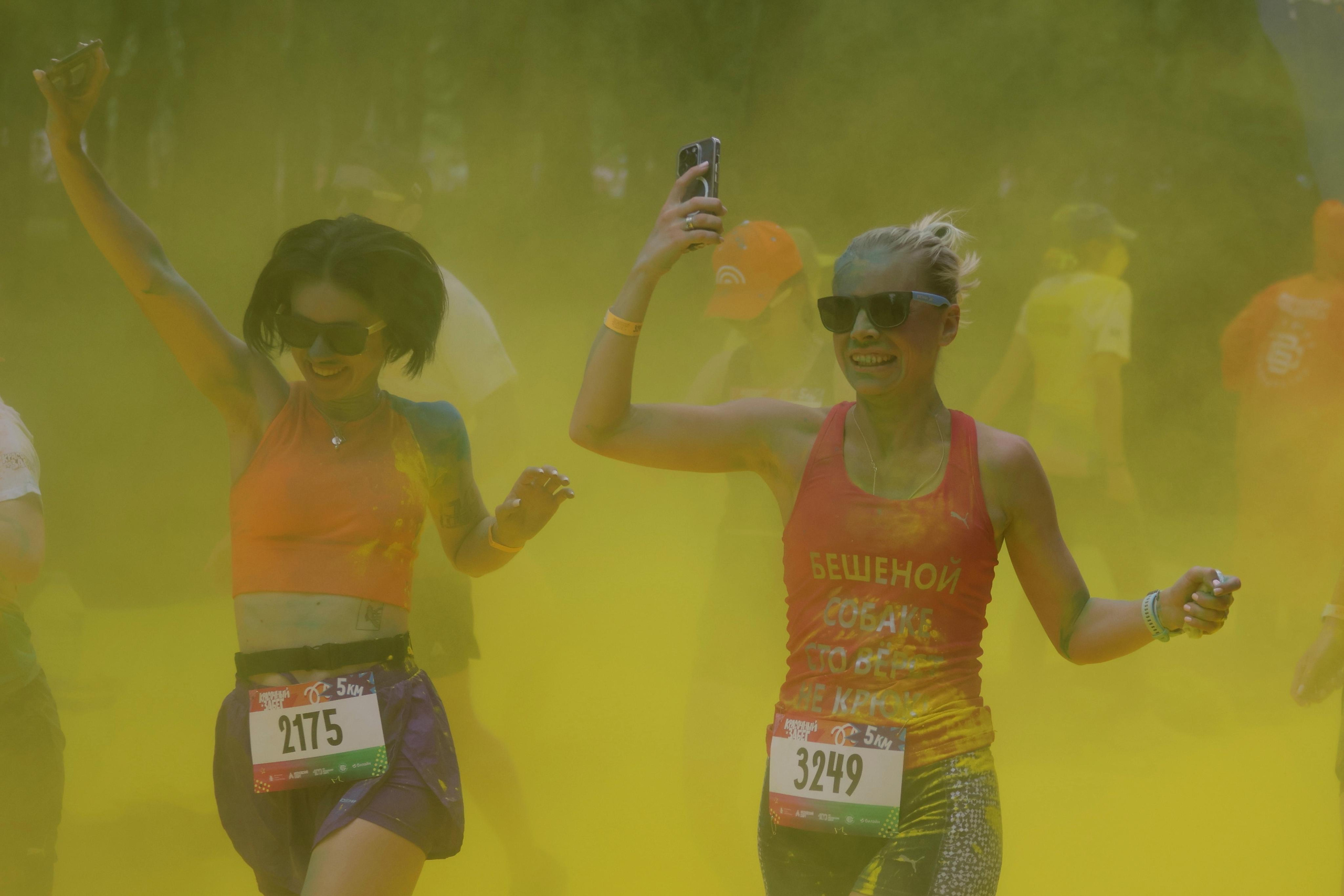 Красочный забег. Спортивный и репортажный фотограф Ермакова Светлана