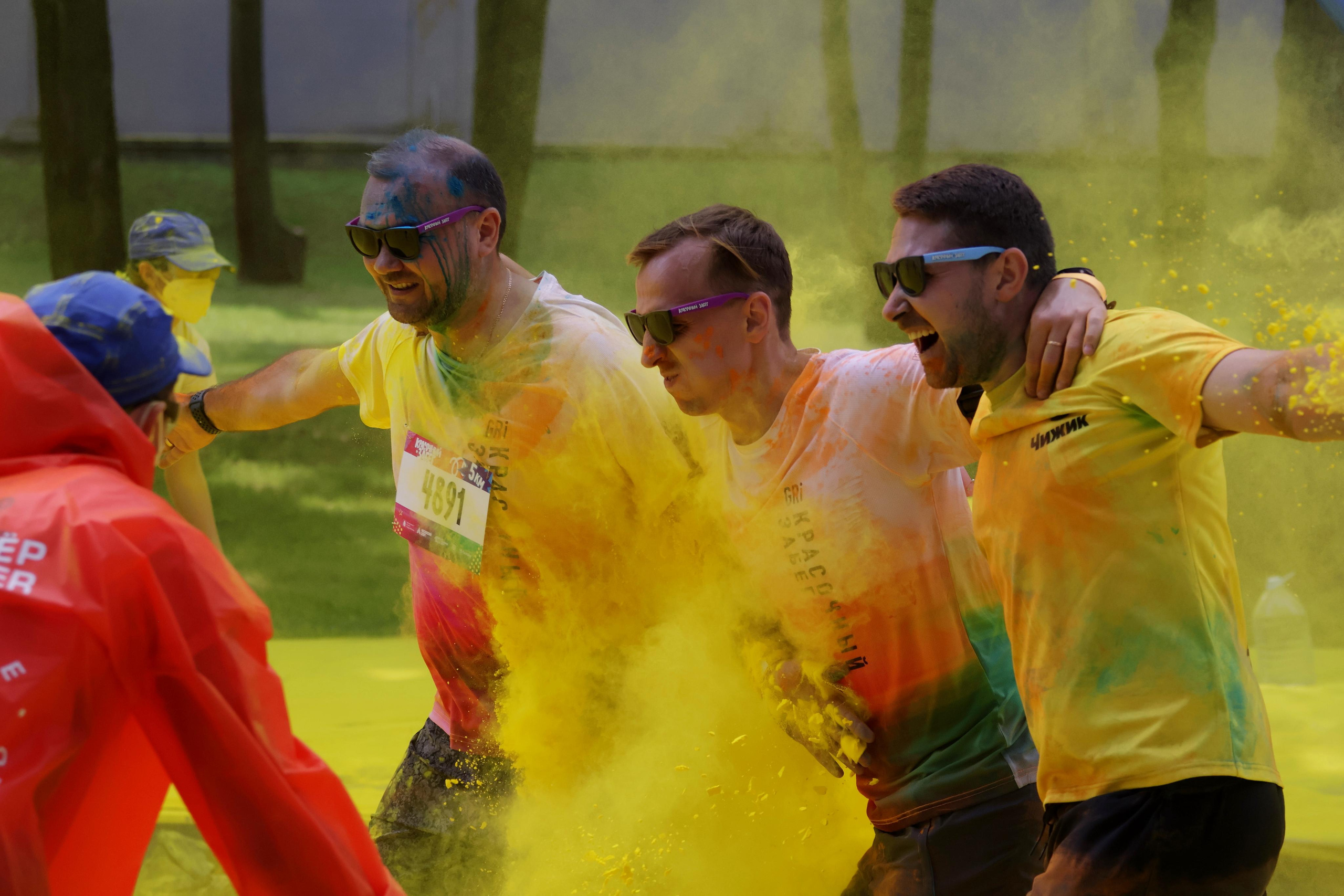 Красочный забег. Спортивный и репортажный фотограф Ермакова Светлана
