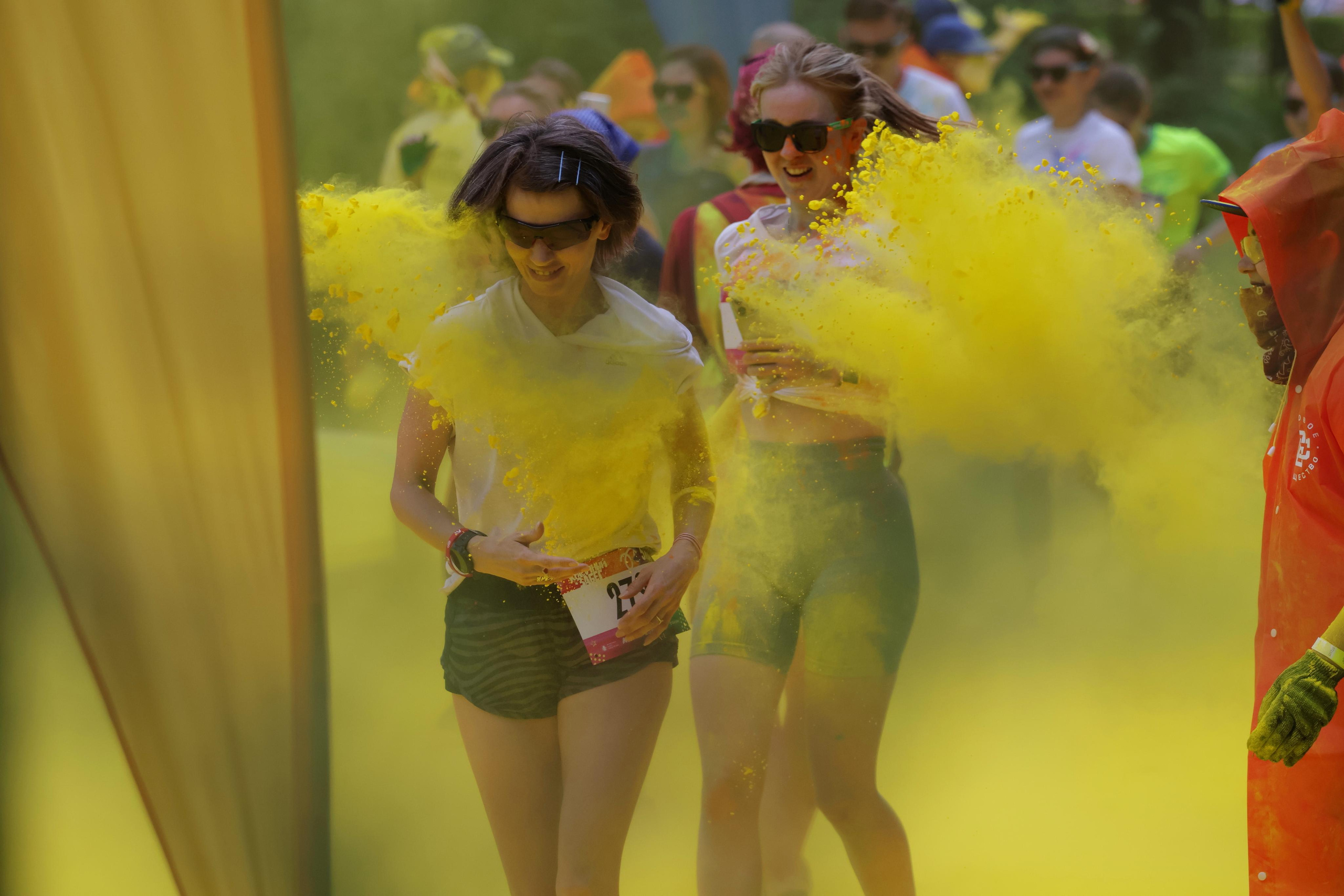 Красочный забег. Спортивный и репортажный фотограф Ермакова Светлана