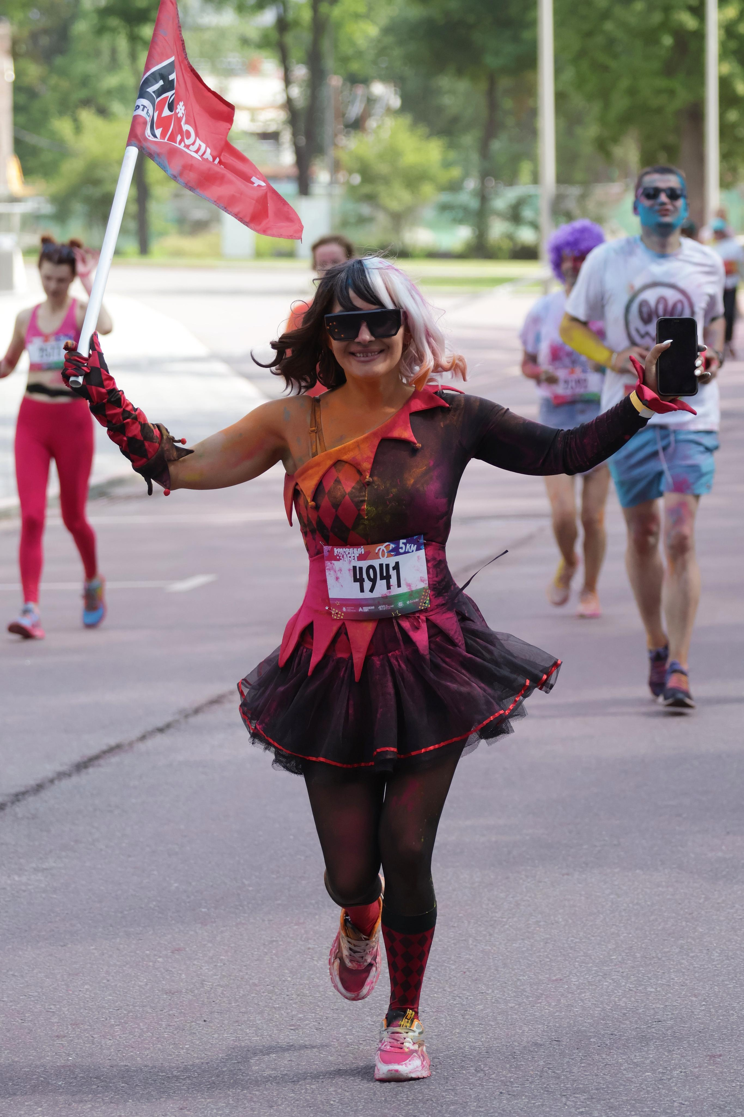 Красочный забег. Спортивный и репортажный фотограф Ермакова Светлана