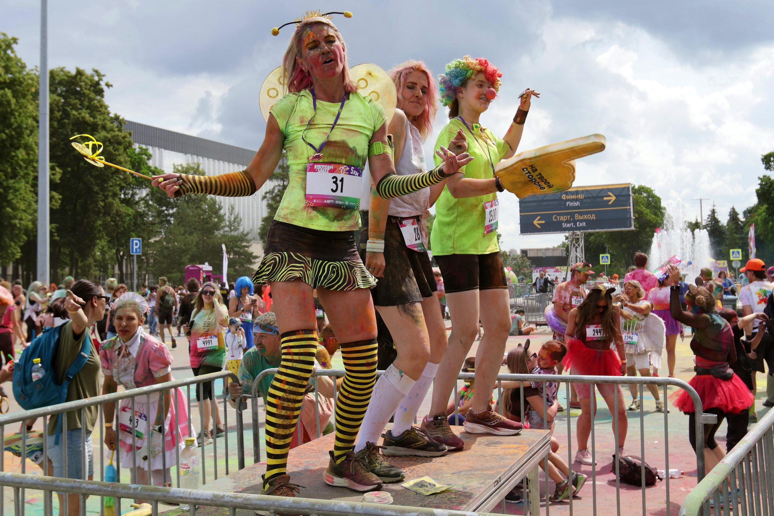 Красочный забег. Спортивный и репортажный фотограф Ермакова Светлана