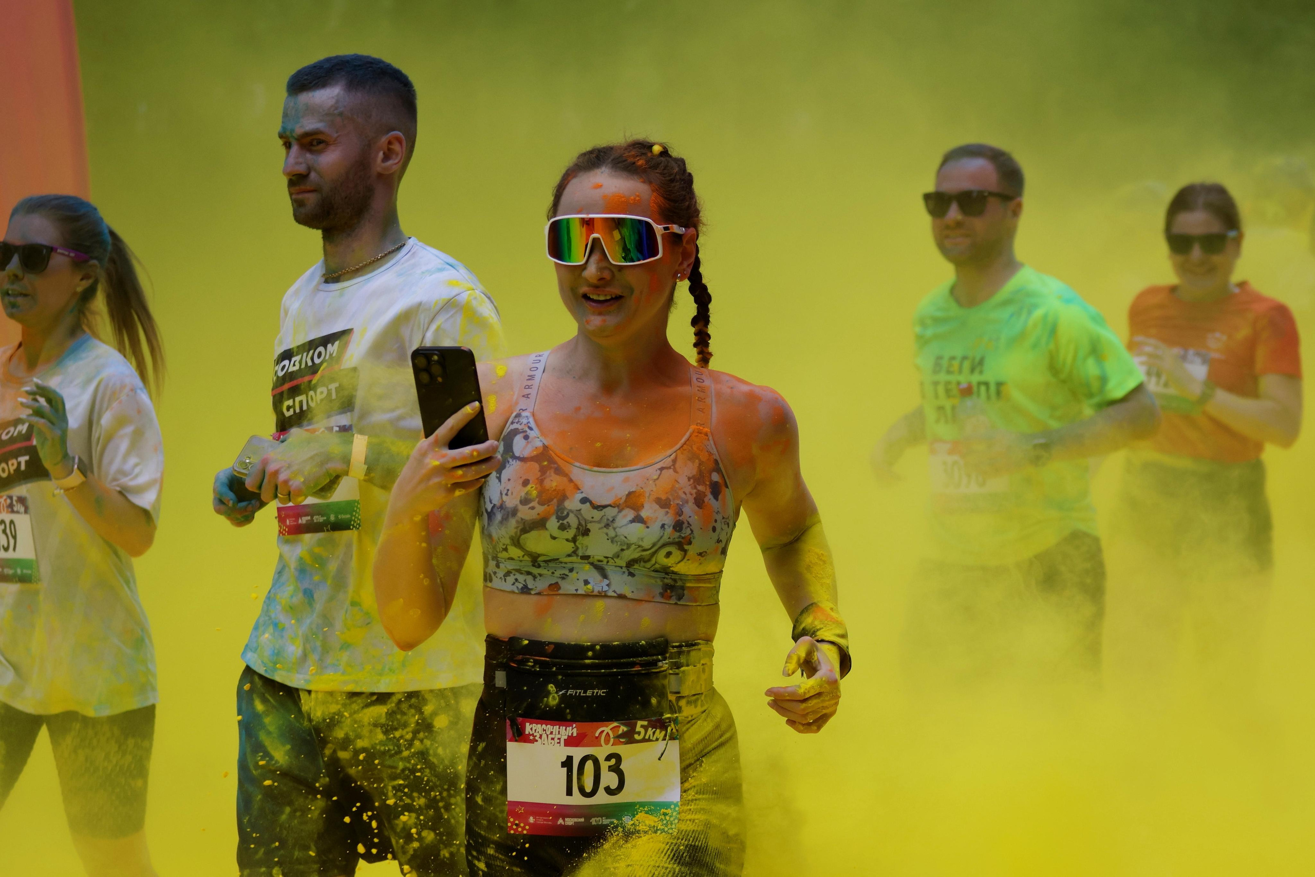Красочный забег. Спортивный и репортажный фотограф Ермакова Светлана