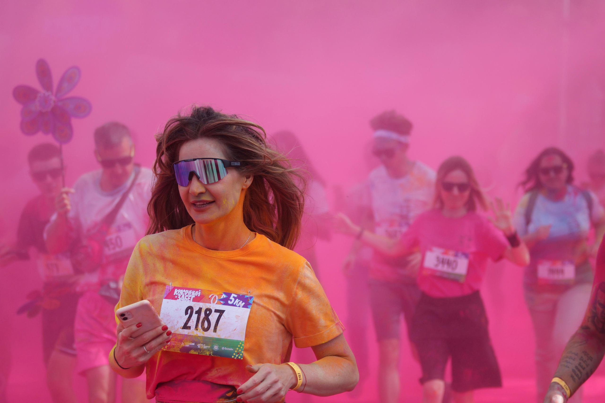 Красочный забег. Спортивный и репортажный фотограф Ермакова Светлана