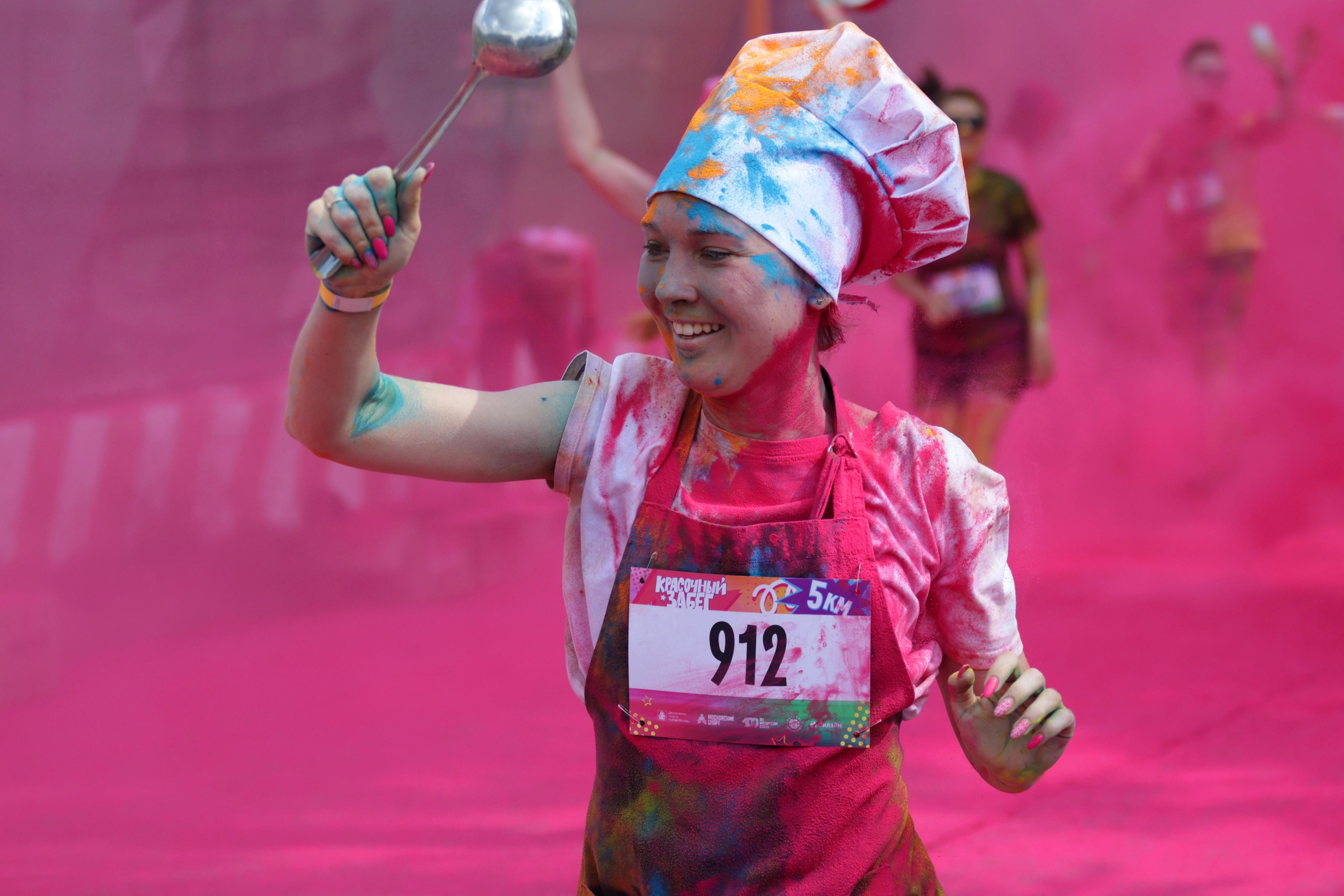 Красочный забег. Спортивный и репортажный фотограф Ермакова Светлана
