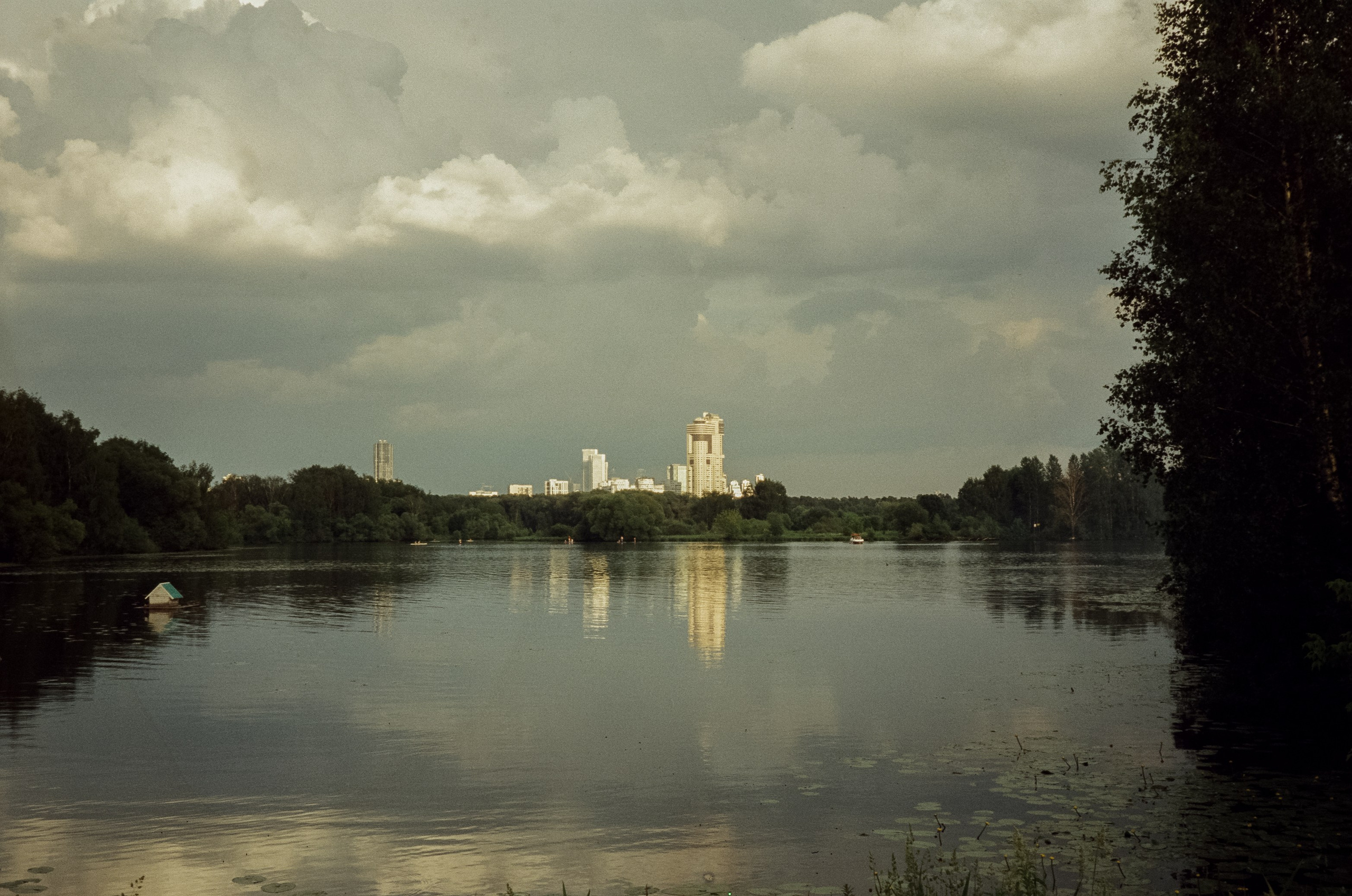 Agfa Optima Sensor 1035 / SFL 250D / тестовая пленка Строгино у речки