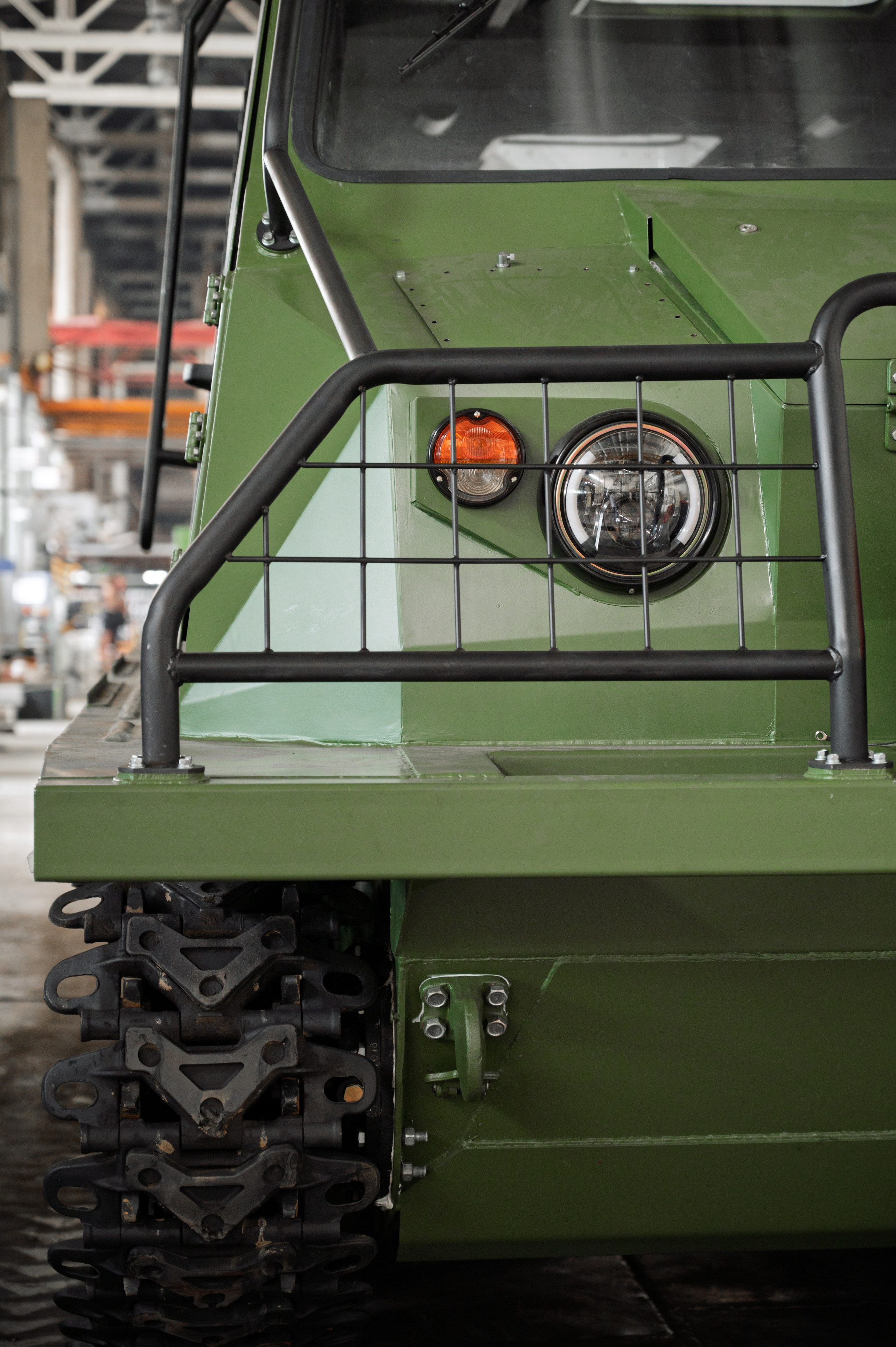 Плавающий гусеничный снегоболотоход ЗЗГТ-6039/6040. Фотограф Юсов Александр