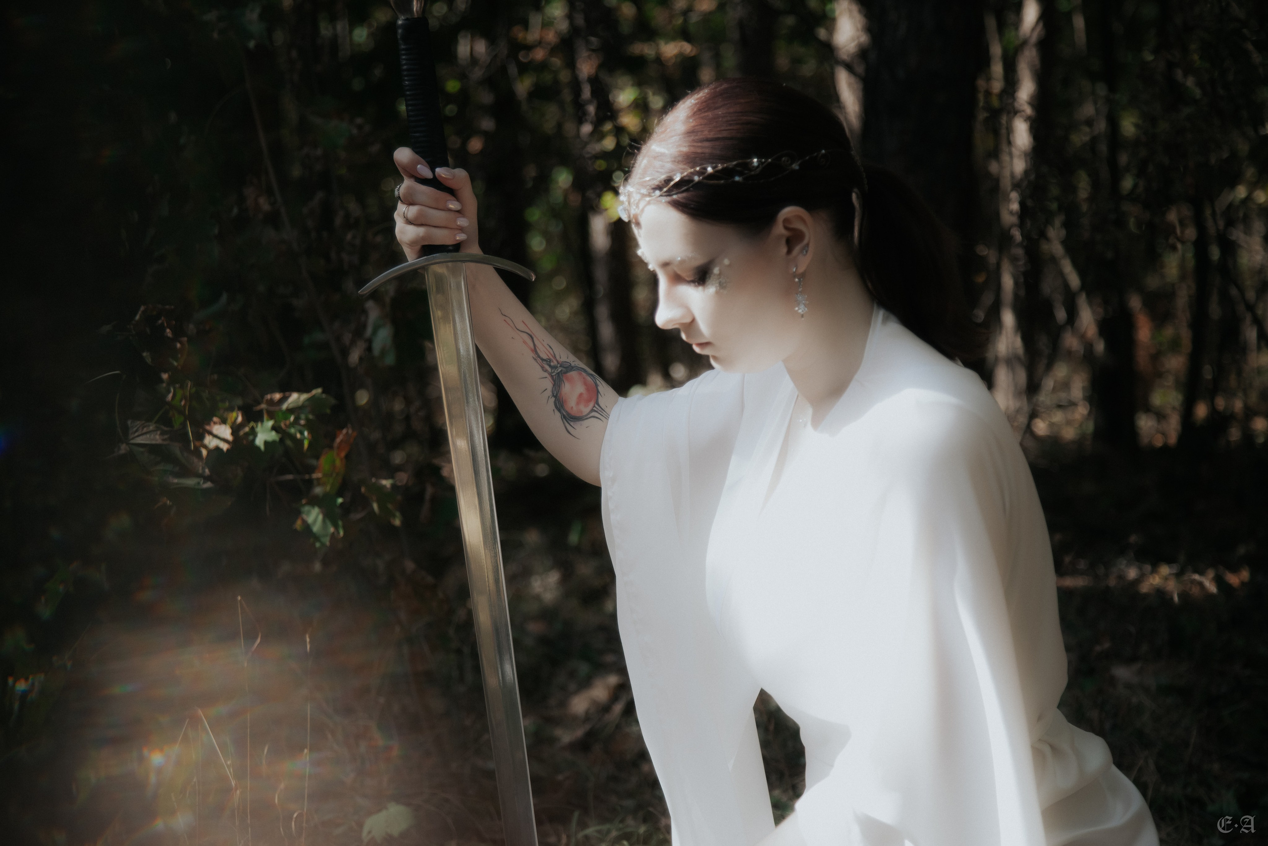 Скандинавская воительница. Фотограф Ellairen