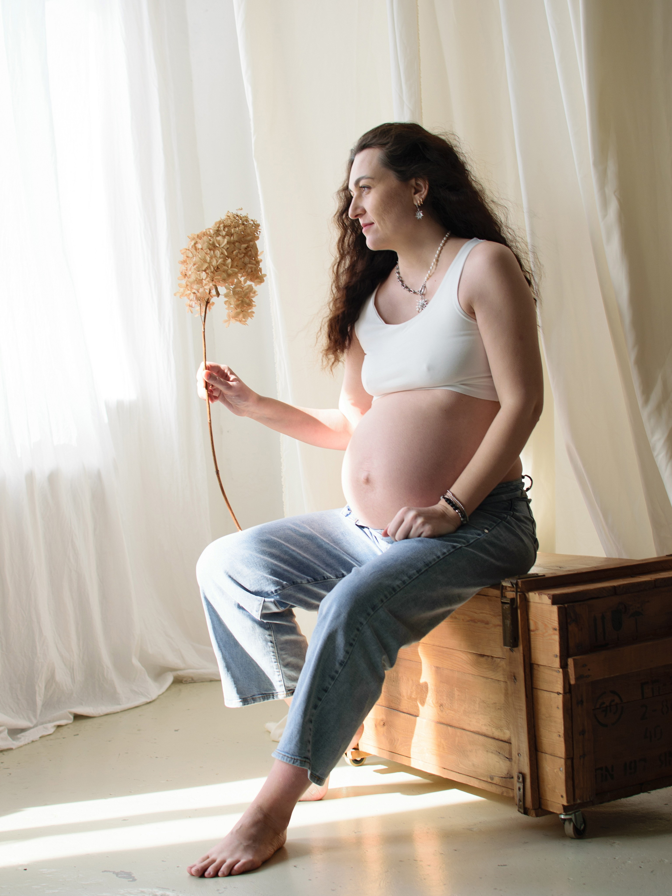 Беременность. Портретный фотограф в Омске Ульяна Красикова