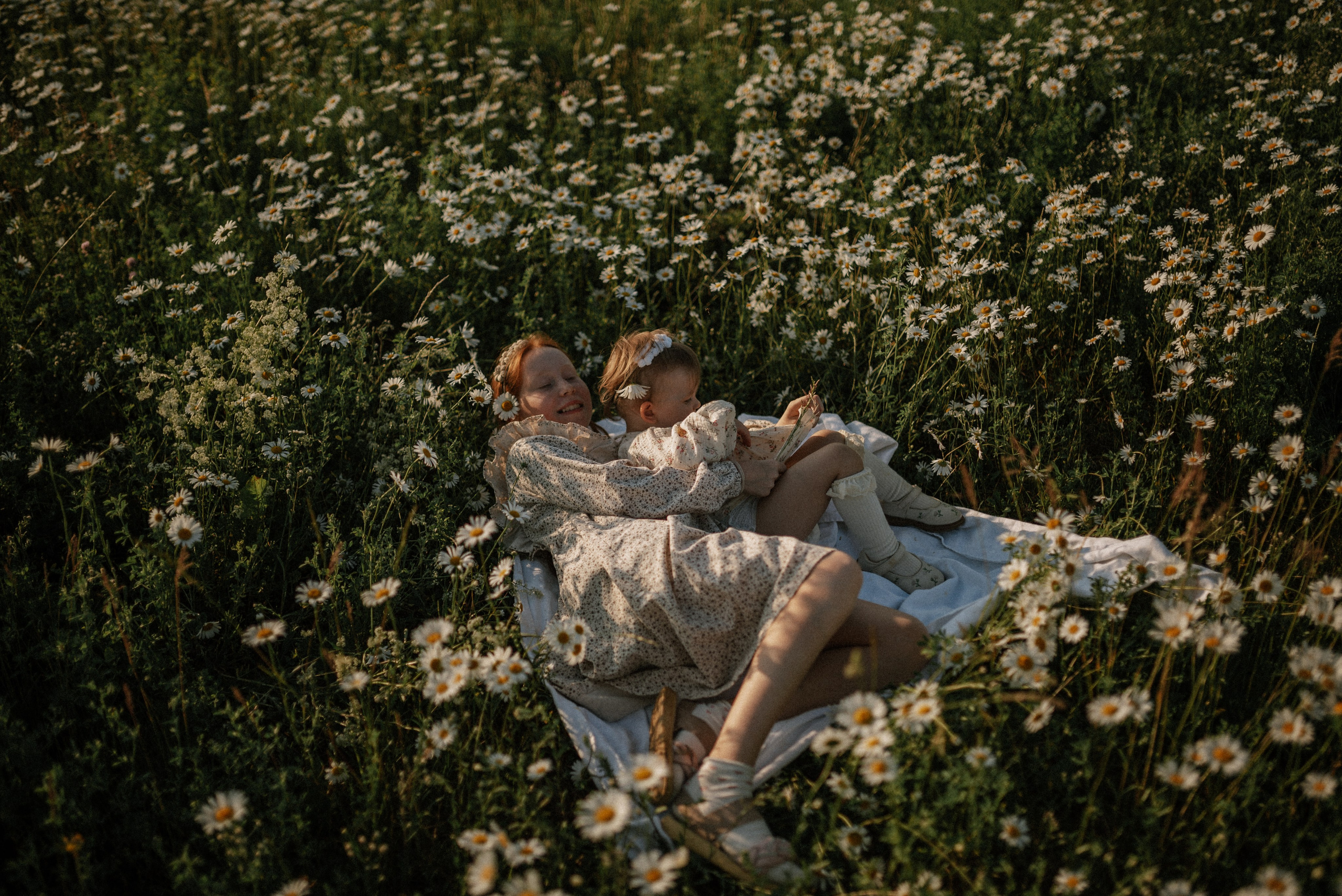 Ида, Мира и ромашки. Свадебный и семейный фотограф Кожевникова Лариса