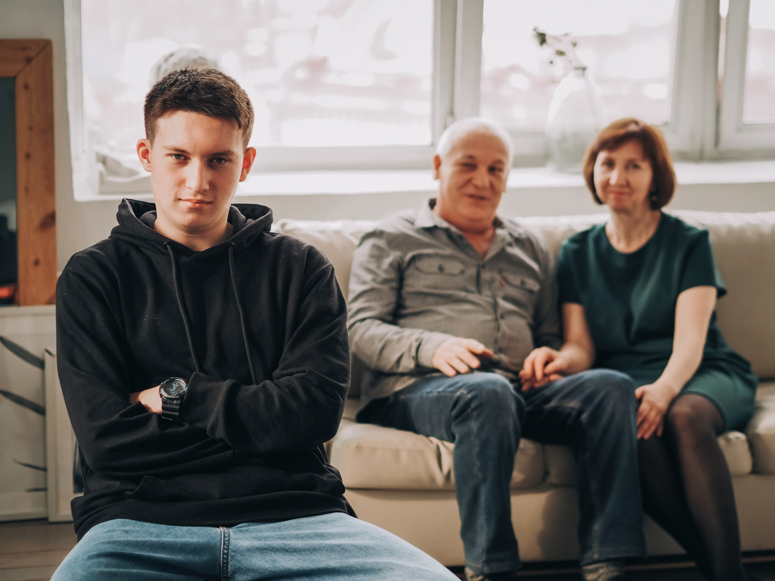 Алексей Дина и Максим. Семейный фотограф Ольга Барабанова