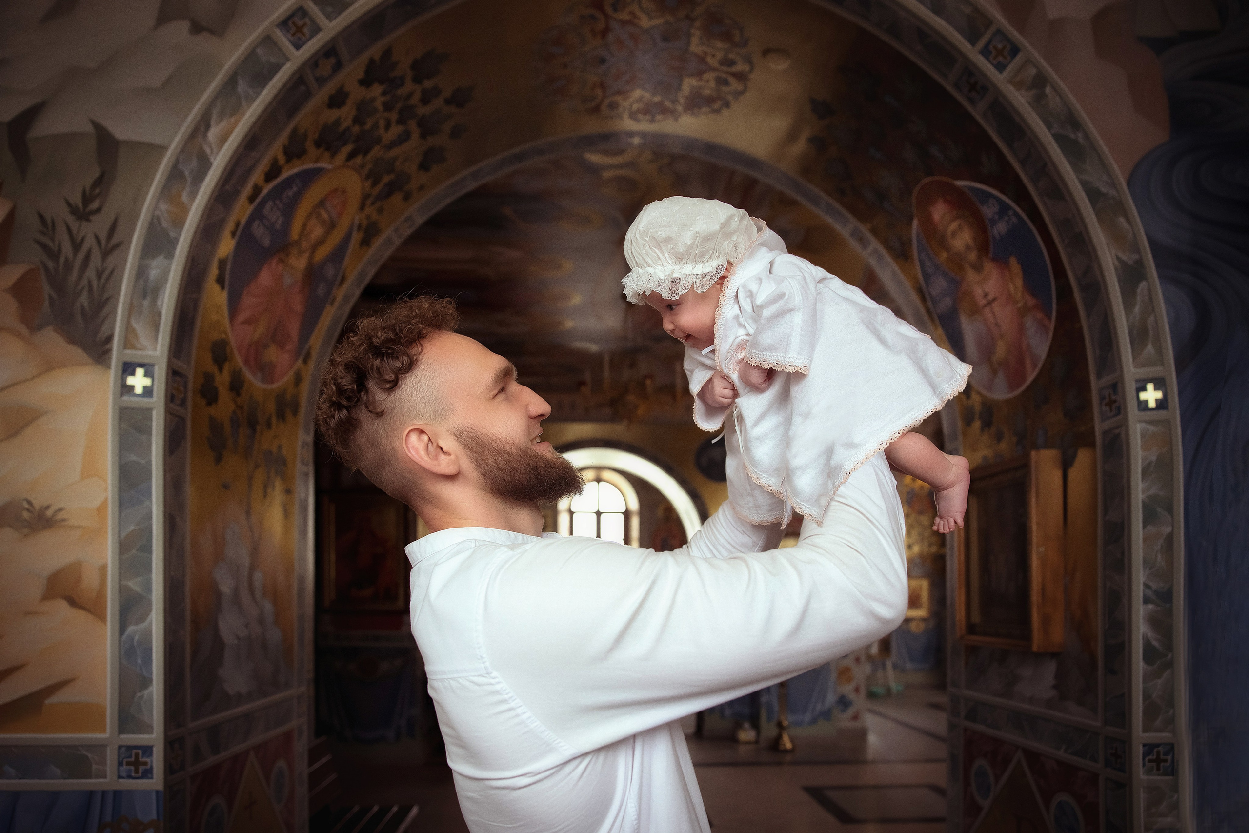 Крещение Софии и Мии. Фотограф на крещение и венчание