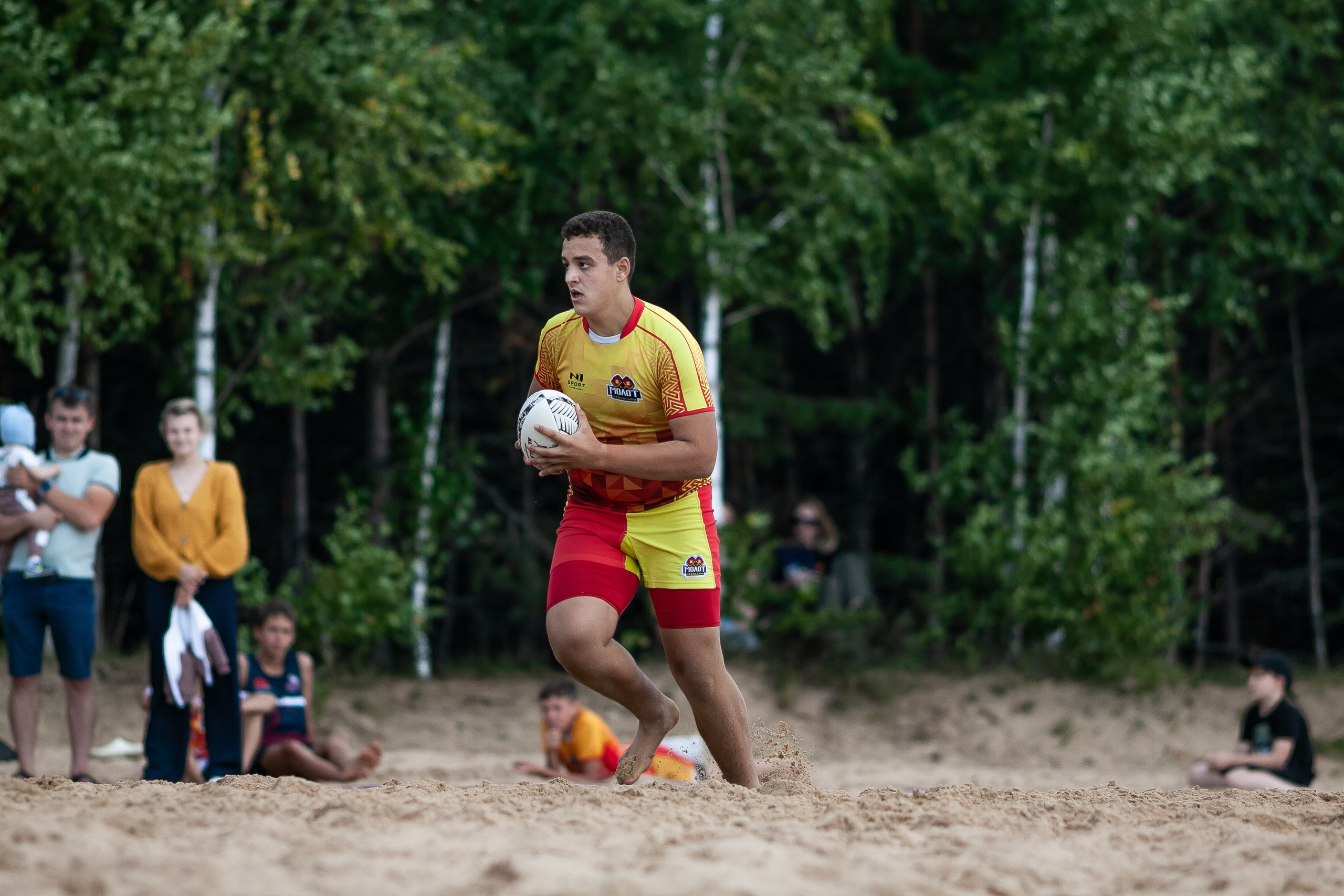 «Кубок «Молота» по пляжному Регби. Фотография