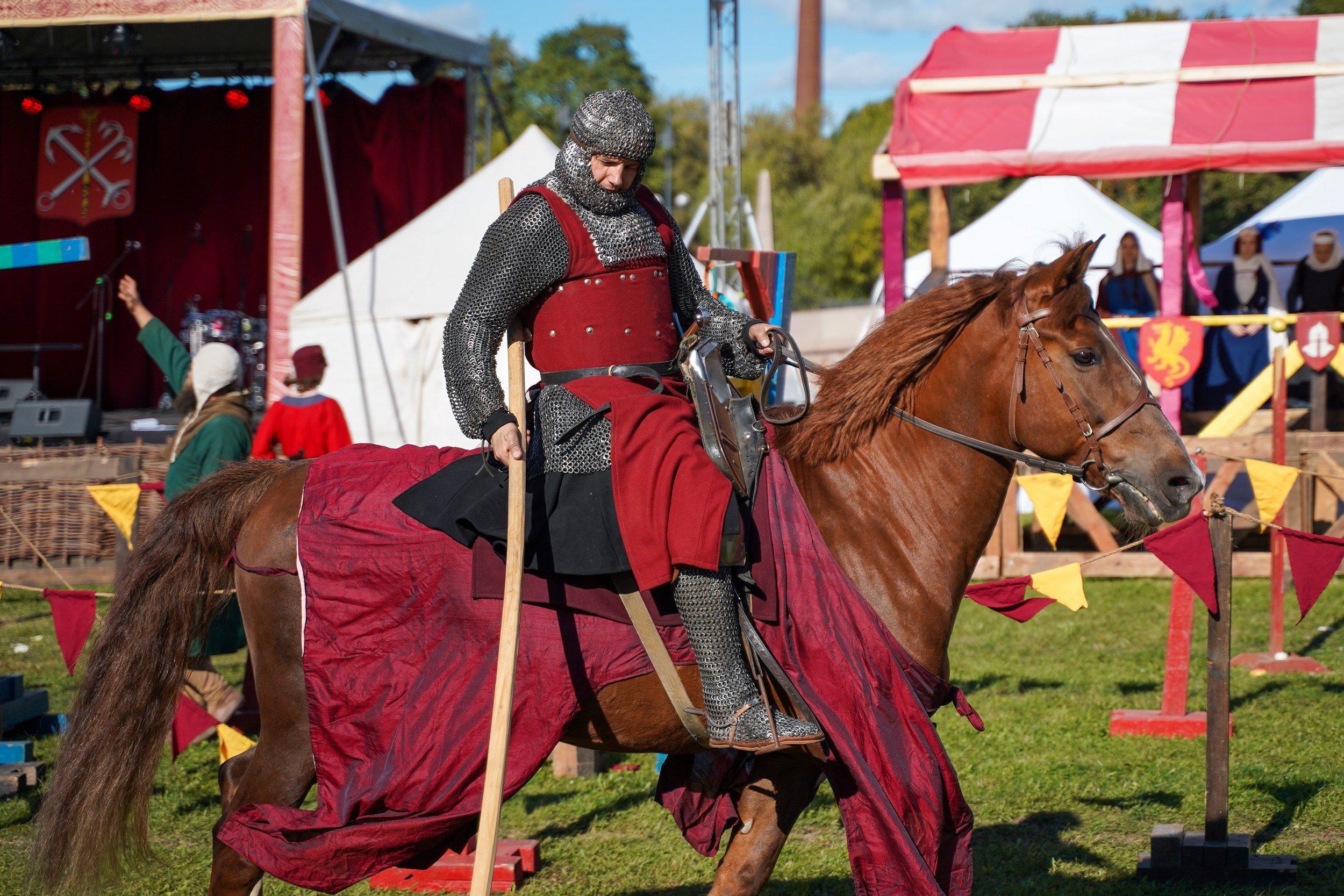 Рыцарский турнир в рамках фестиваля «Битва на Неве» Санкт-Петербург 2024 г. Фотограф-анималист, портретный фотограф в Чебоксарах Мария Садыкова