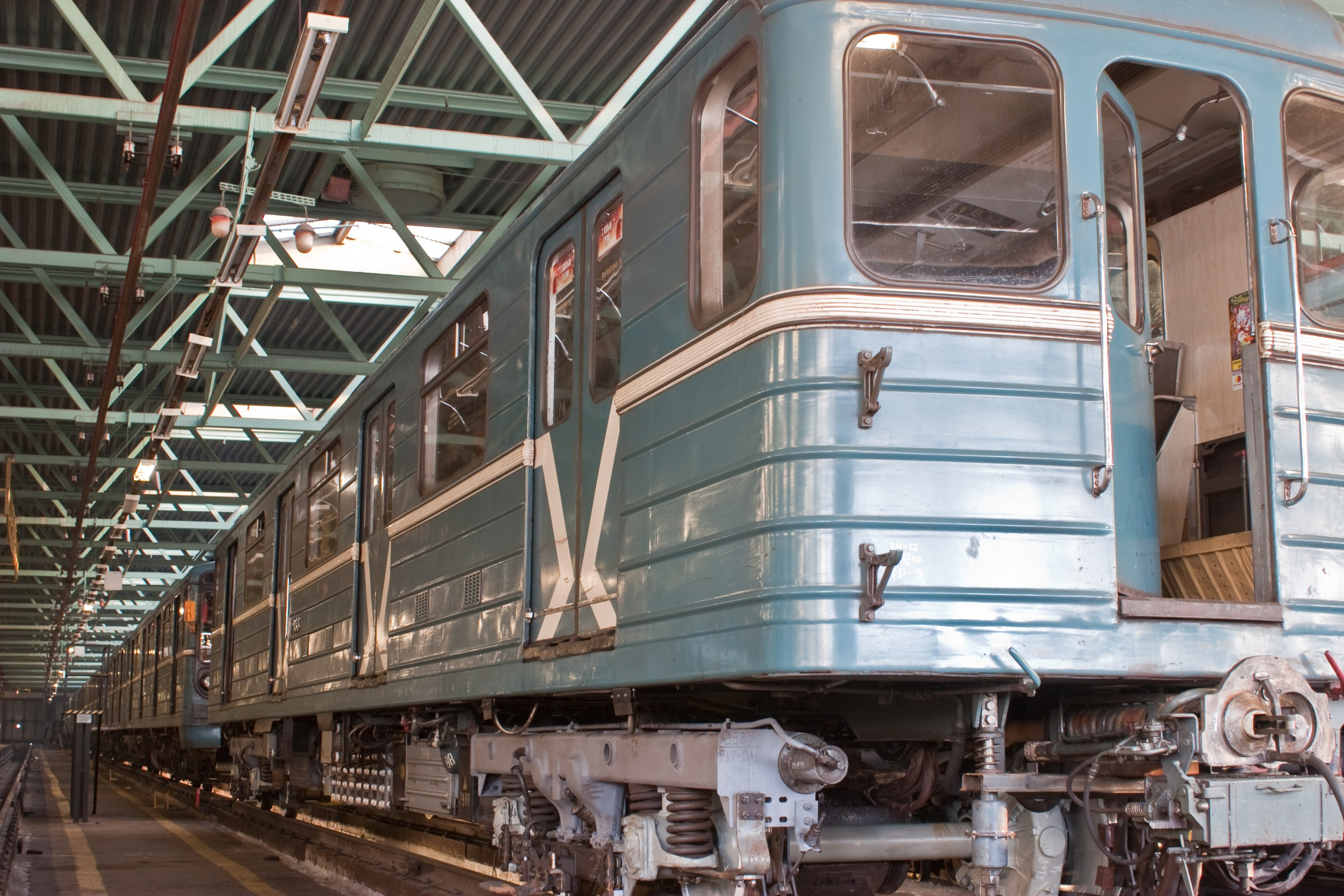 Место где чинят поезда. Электродепо «Черкизово», образца 2010 года. Илья Михачёв Фотограф ПРО людей