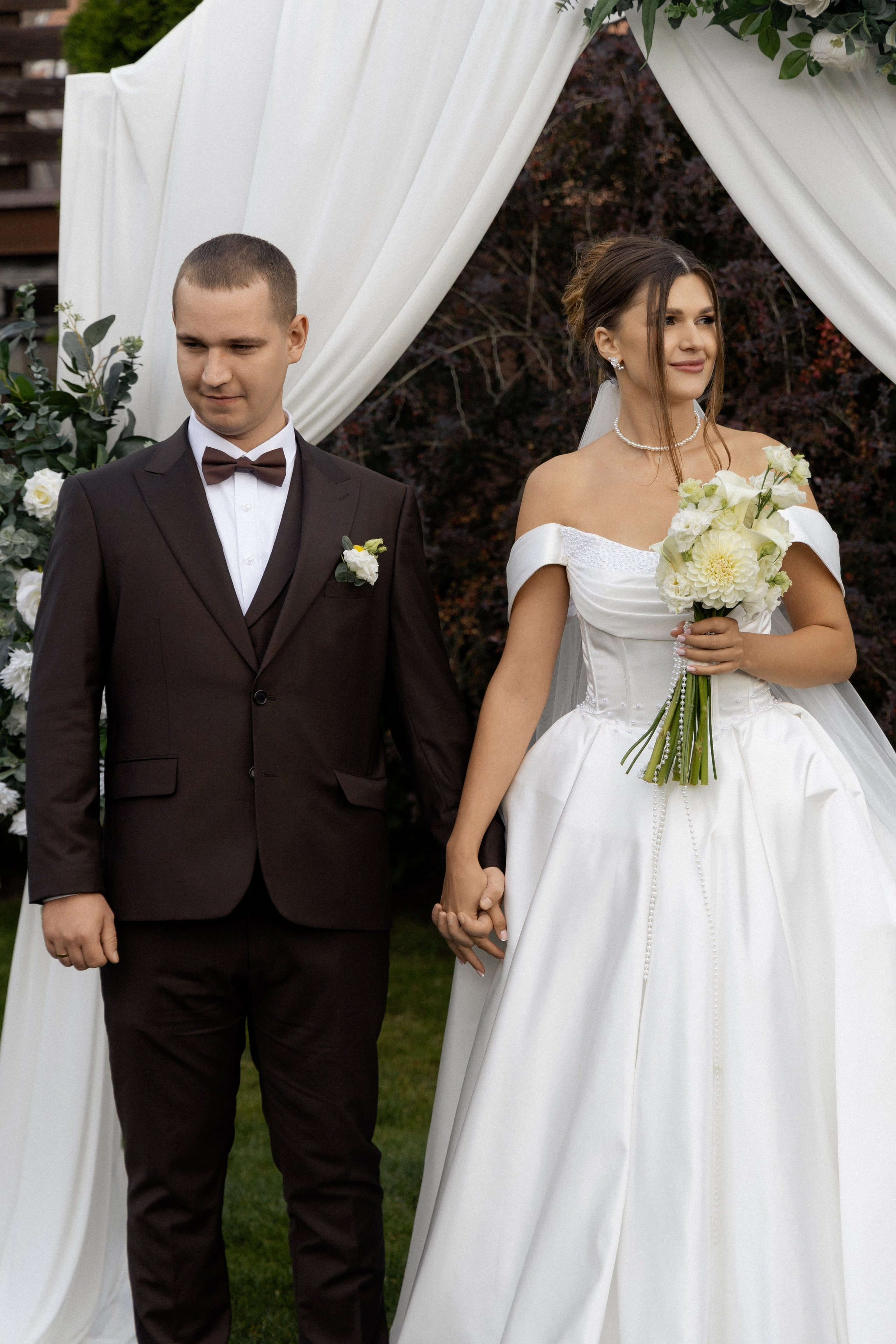 Свадебная фотосессия Анастасии и Игоря в Усадьбе Легенда. Свадебный фотограф в Минске/Беларуси Сергей Спиридонов