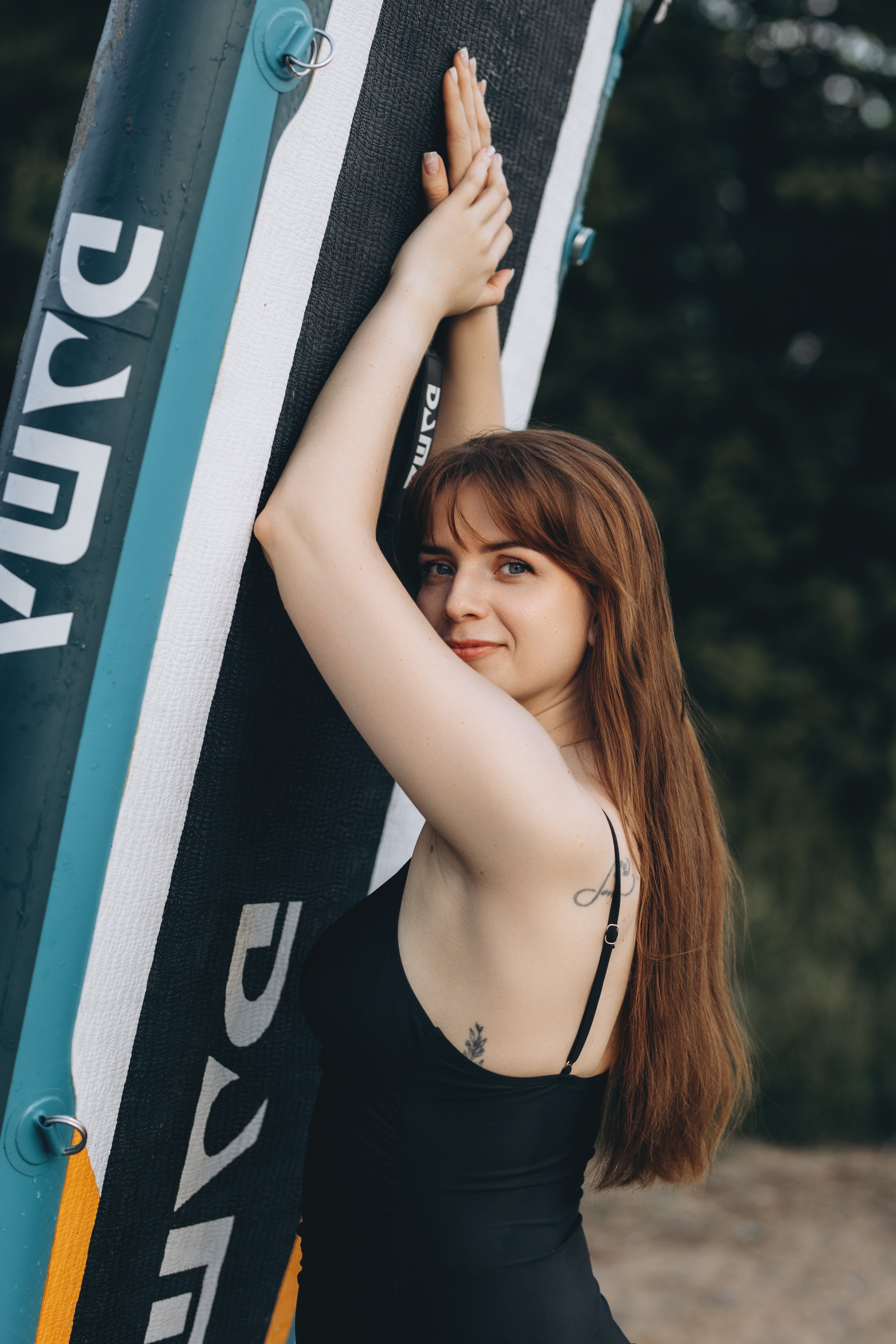 Аннета. Прогулка на сапе. Детский фотограф в Дубне и Кашине Елена Карпушина