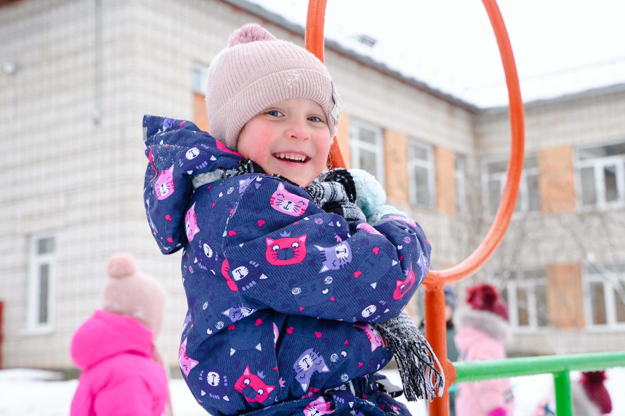 Зимняя прогулка в саду. Студия выпускных альбомов Ольги Галкиной. Томск