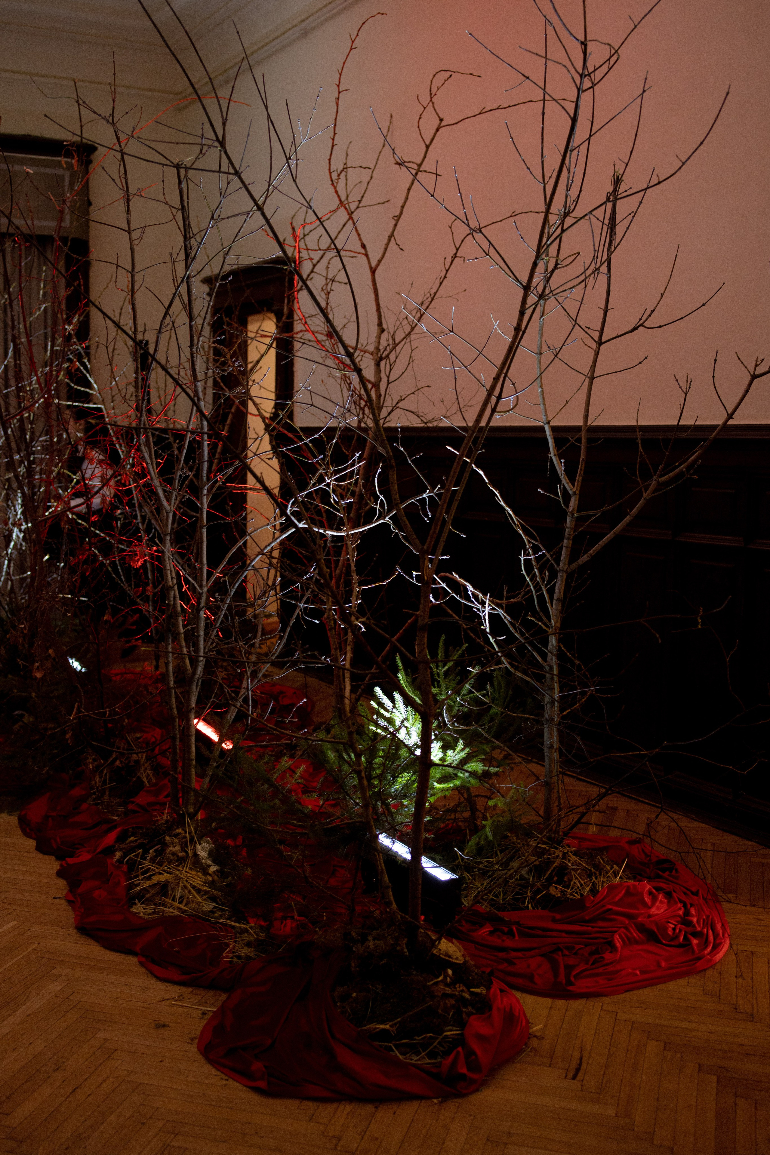 Новогодний корпоратив в фольклорном стиле. Особняк Лемана. Оформление свадеб, декор свадеб Вера Маркова, Москва