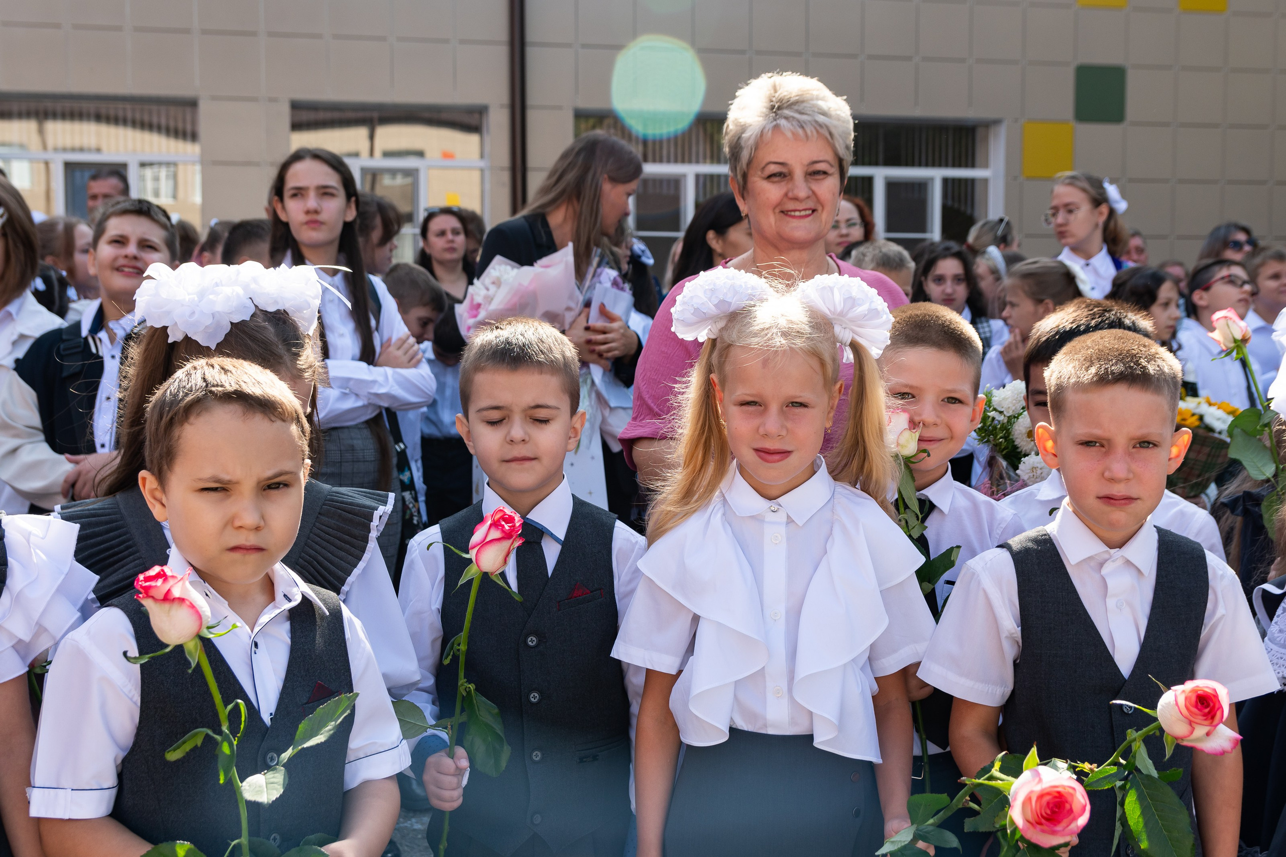 Школьная линейка. Репортажный фотограф в Ставрополе