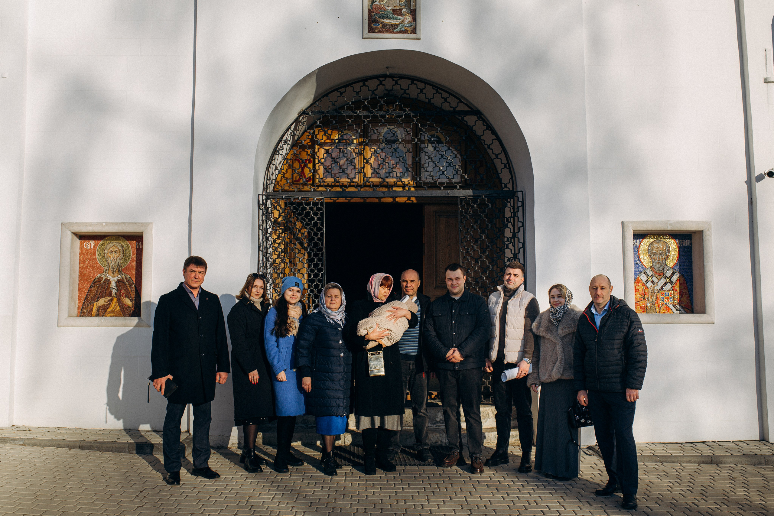 Храм Рождества Пресвятой Богородицы в селе Верхнее Мячково. Свадебный и семейный фотограф