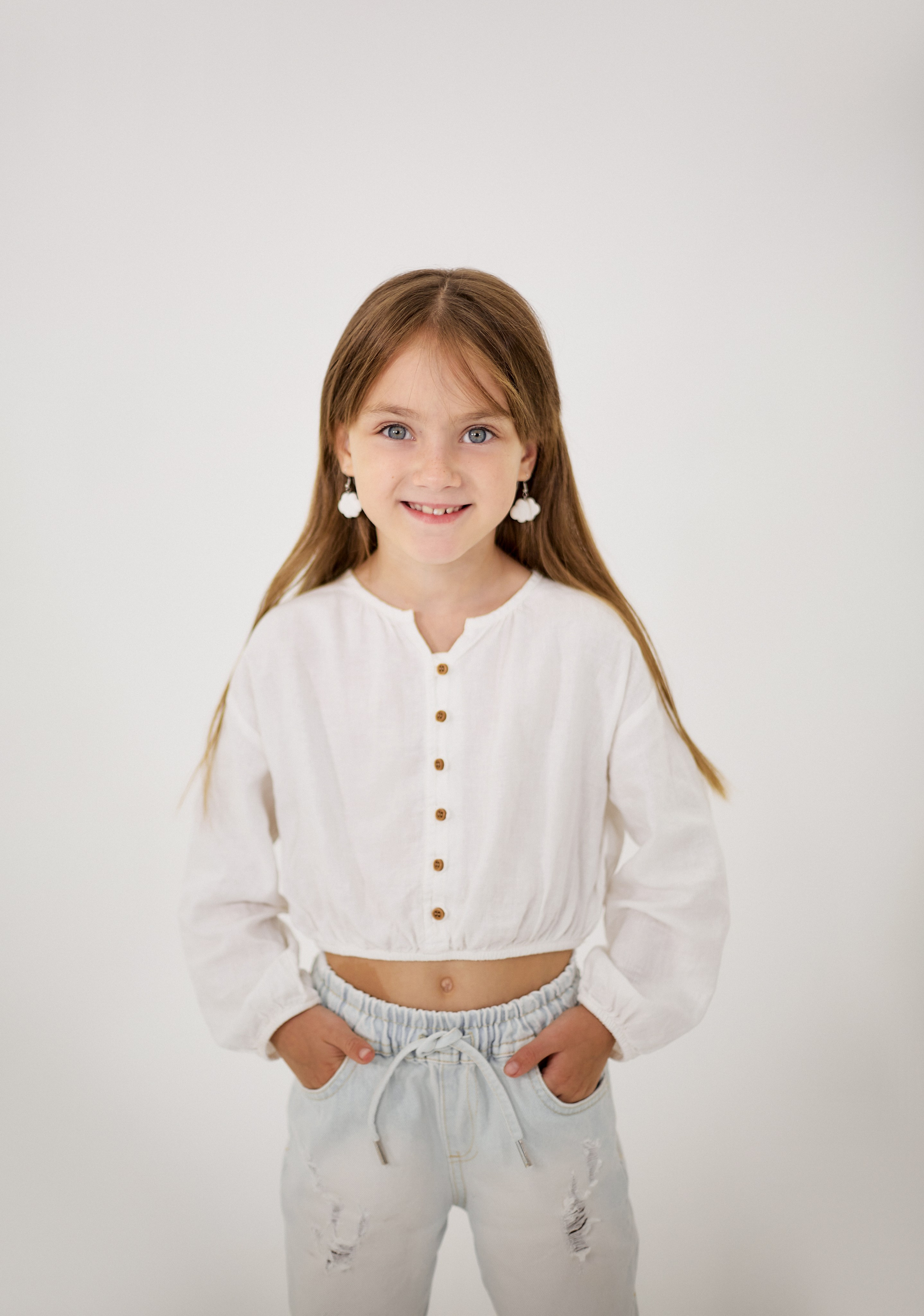 Ева, 6 лет, рост 117 см. Efimova Model Agency