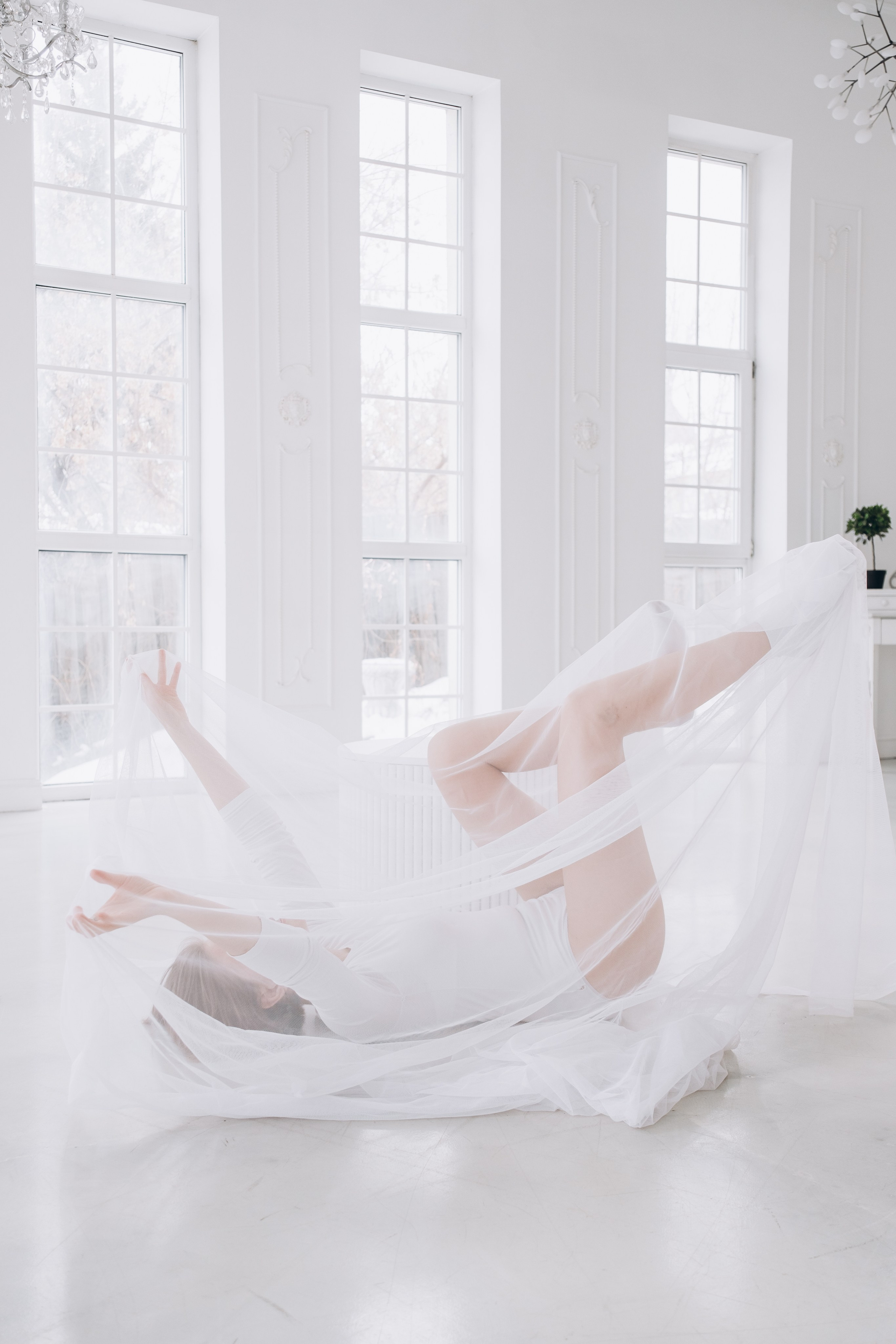 Воздушная с тканями. Фотограф в Иркутске Анна Мирошникова