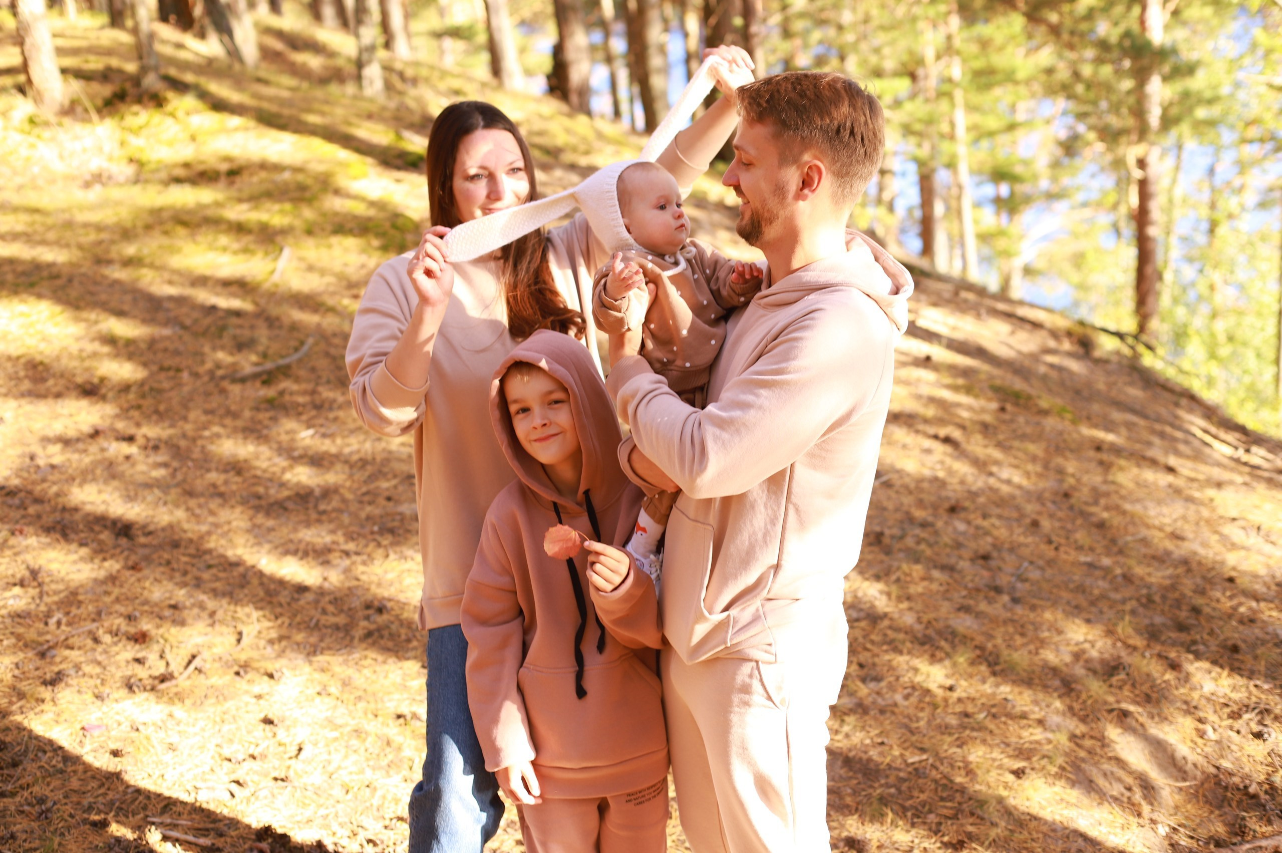 Сергей, Виктория, Андрей, Паулина. Женский и семейный фотограф в Санкт-Петербурге Любовь Малышева