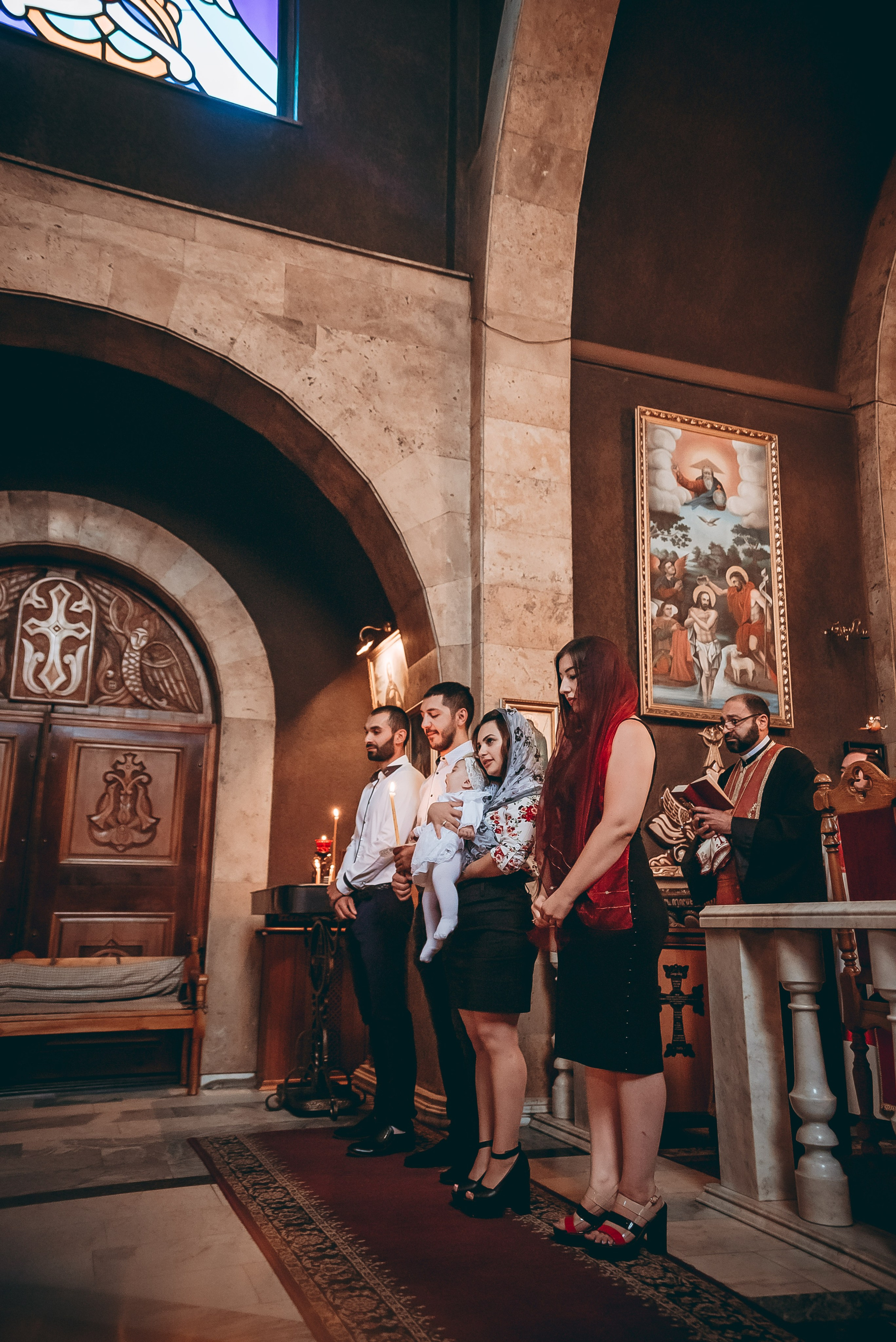 Крещение в Армянской церкви 31.08.19. Фотограф Мария Хлебникова Санкт-Петербург Москва