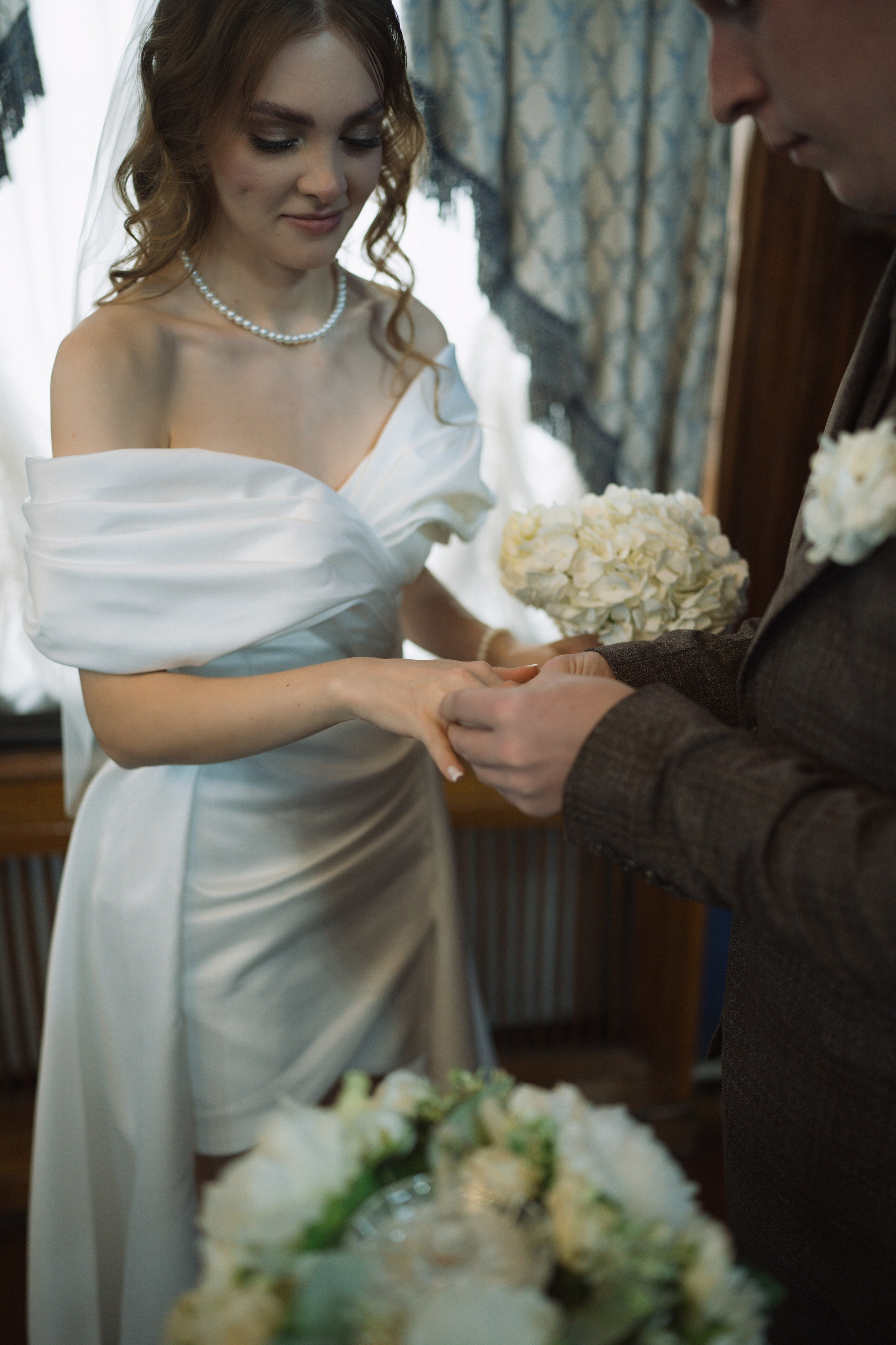 Дмитрий и Кира (Эрмитаж). Свадебный фотограф в Санкт-Петербурге