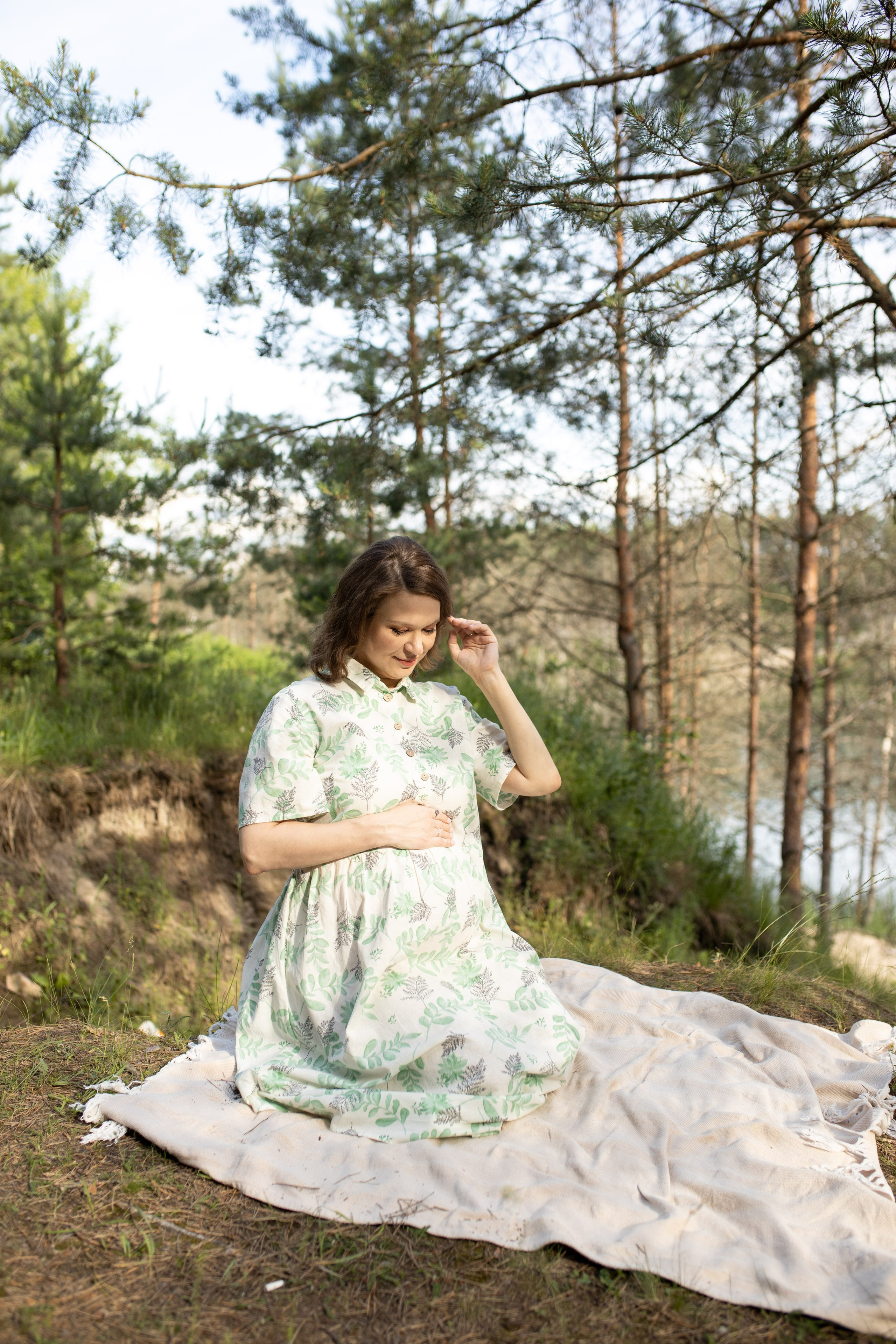 Фотосессия беременности на карьере. Фотограф в Железнодорожном и Балашихе