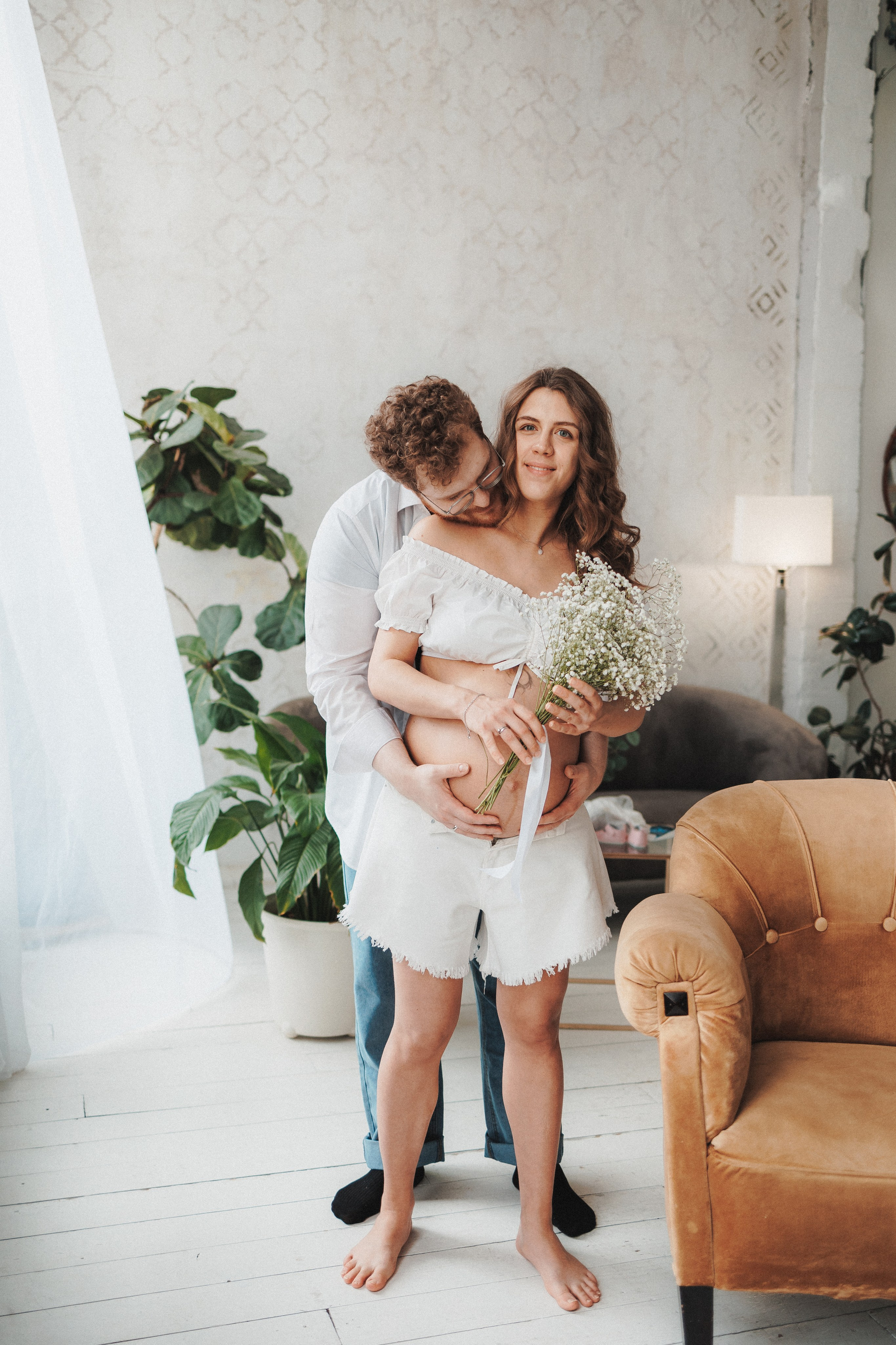 Любовь — это когда ты под сердцем носишь его ребенка. Фотограф Москва Светлана Кирюшина