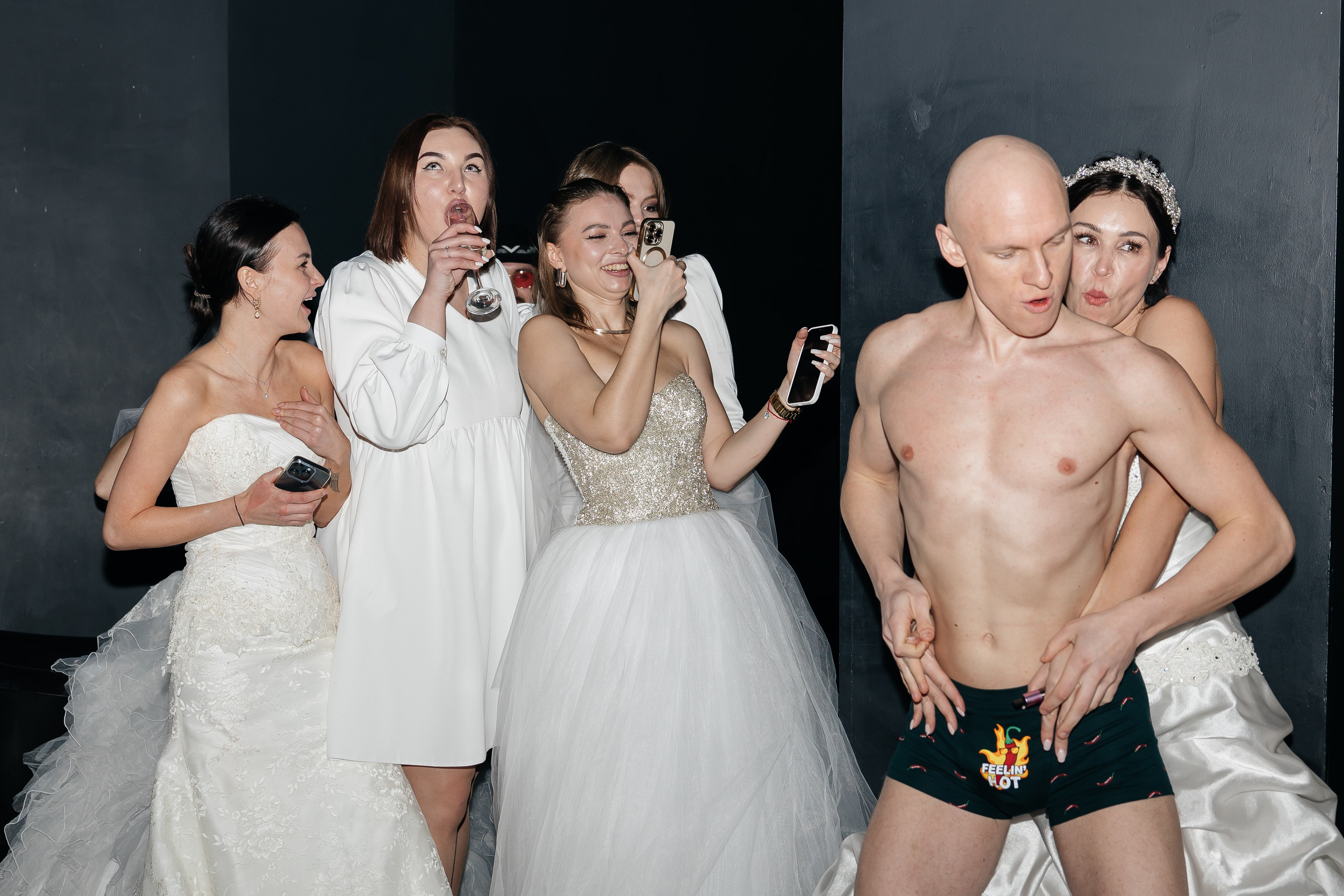 Вечеринка «Сбежавшая невеста» в WOW Loft. Фотограф в Санкт-Петербурге Вагнер Юлия