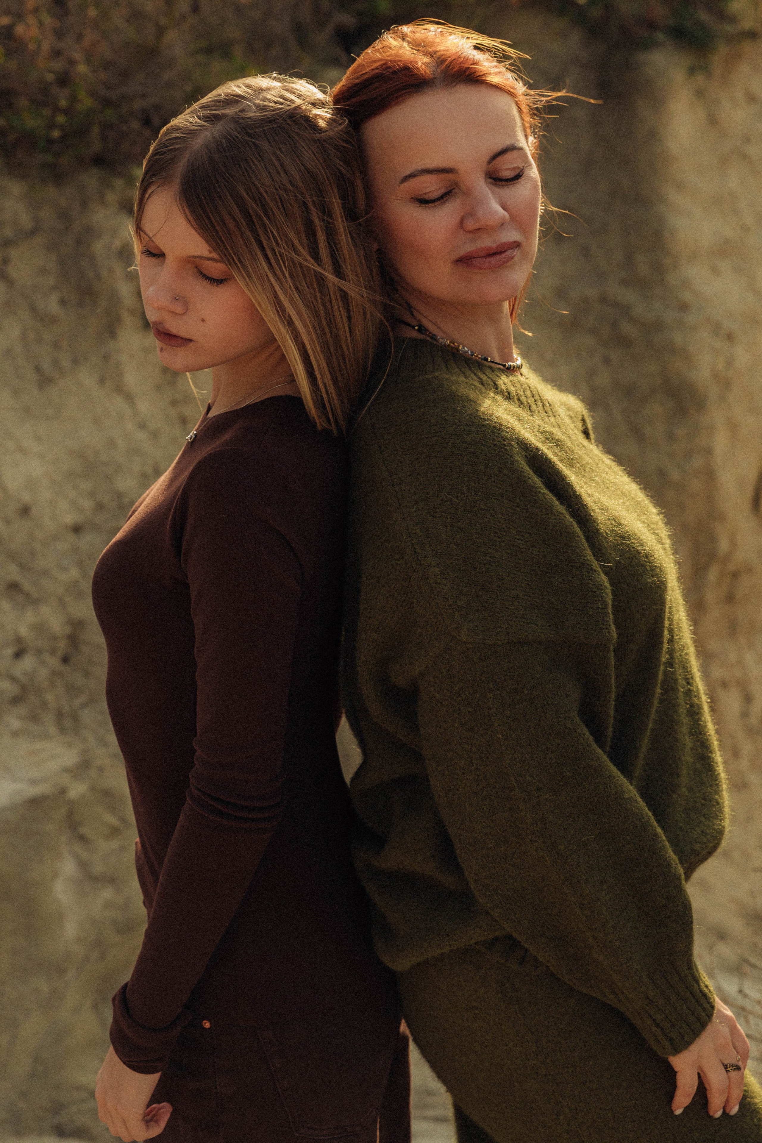 Мама с доченькой. Фотограф Трифон Мира