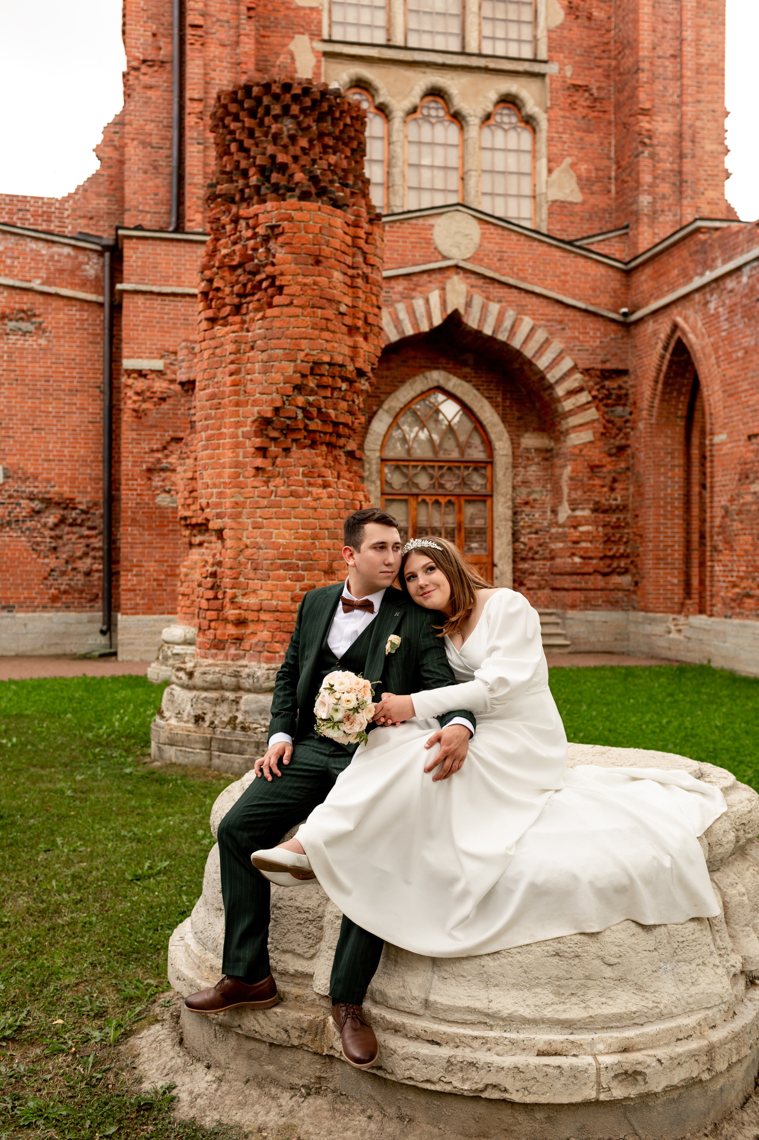 Свадебная фотосессия в Пушкине. Свадебный фотограф Кирилл Белый