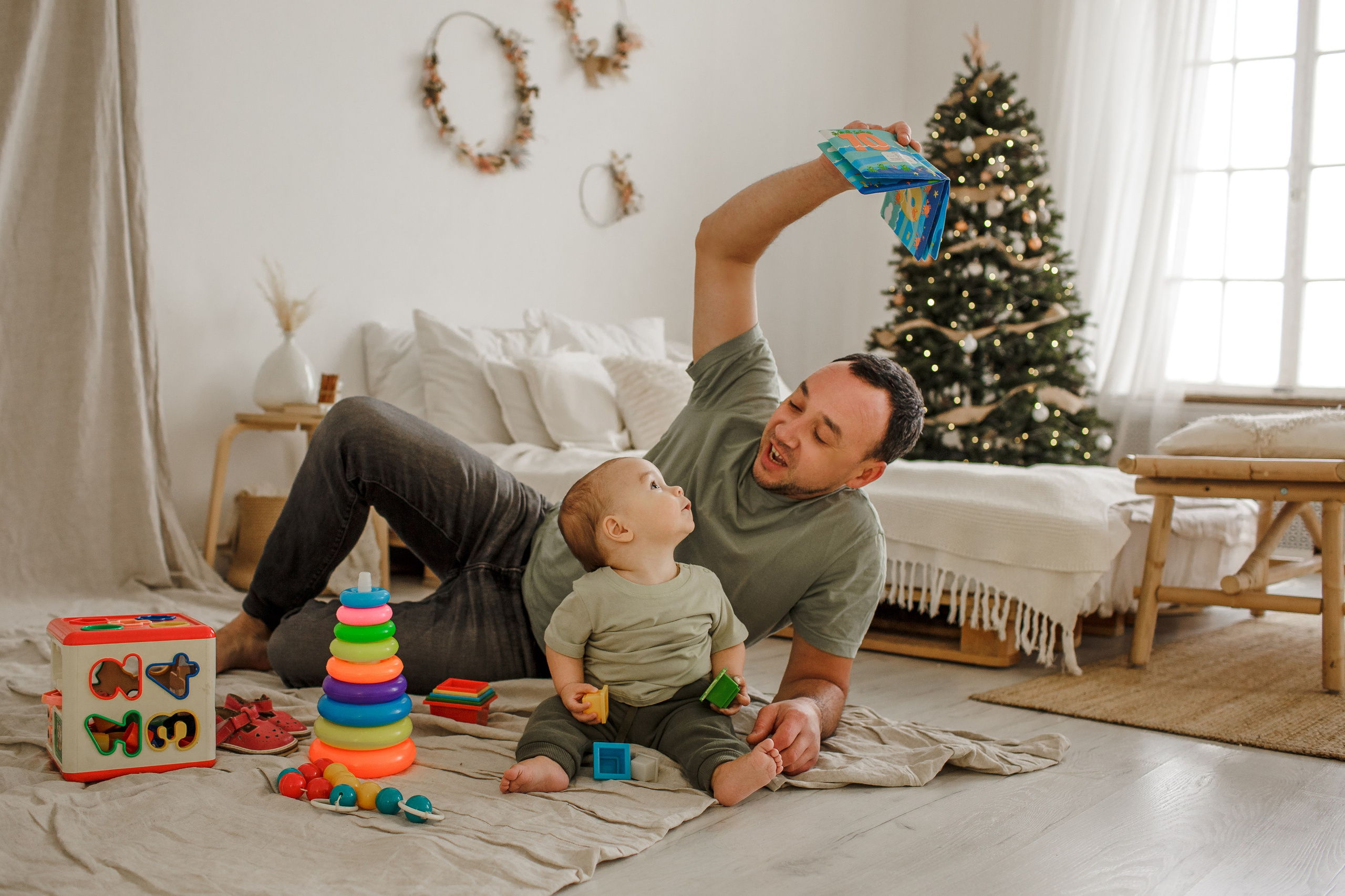 Семейная фотосессия в студии. Свадебный фотограф Кирилл Белый