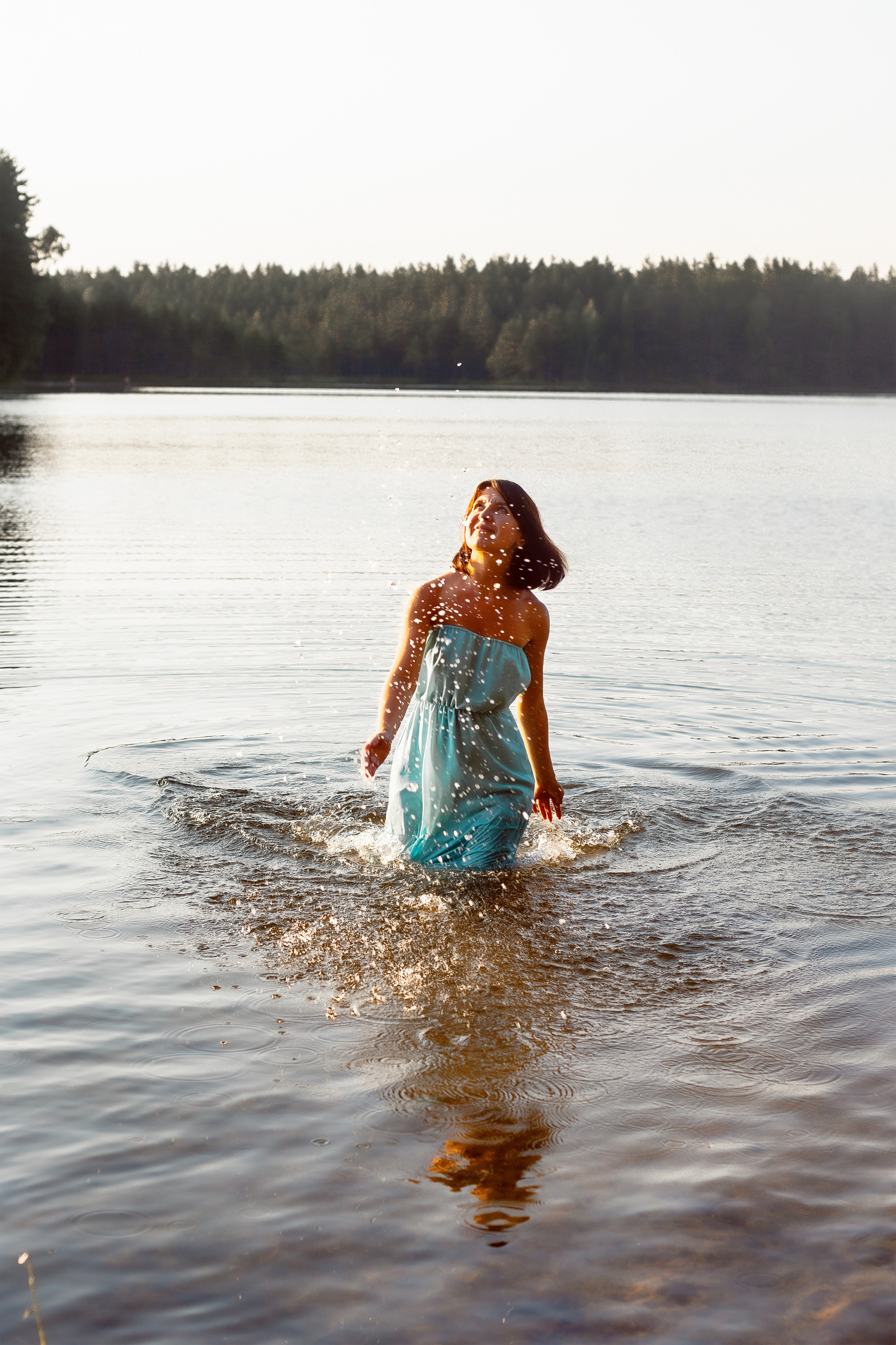 Лесное озеро. Фотограф Анастасия Аветян. Санкт-Петербург