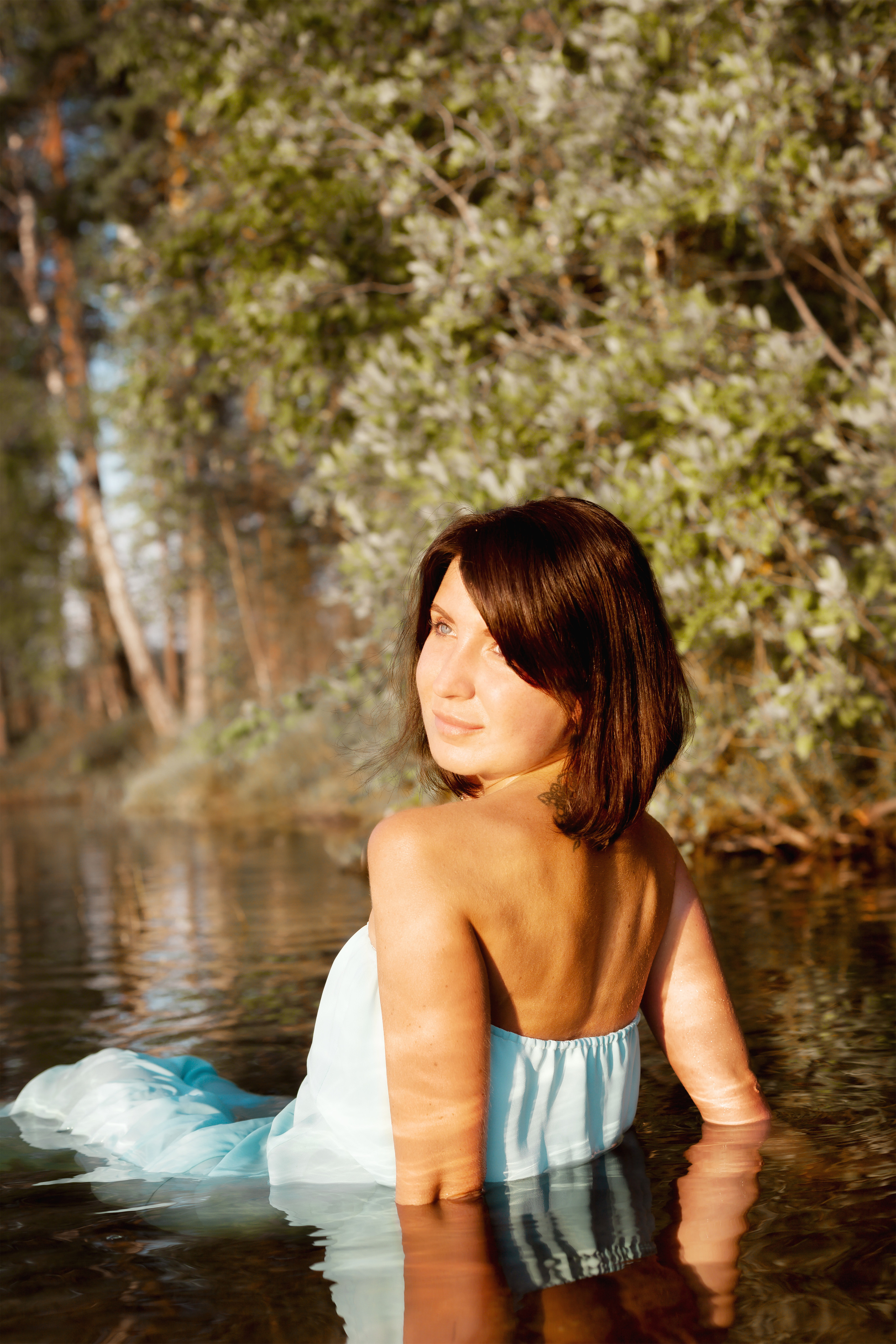 Лесное озеро. Фотограф Анастасия Аветян. Санкт-Петербург