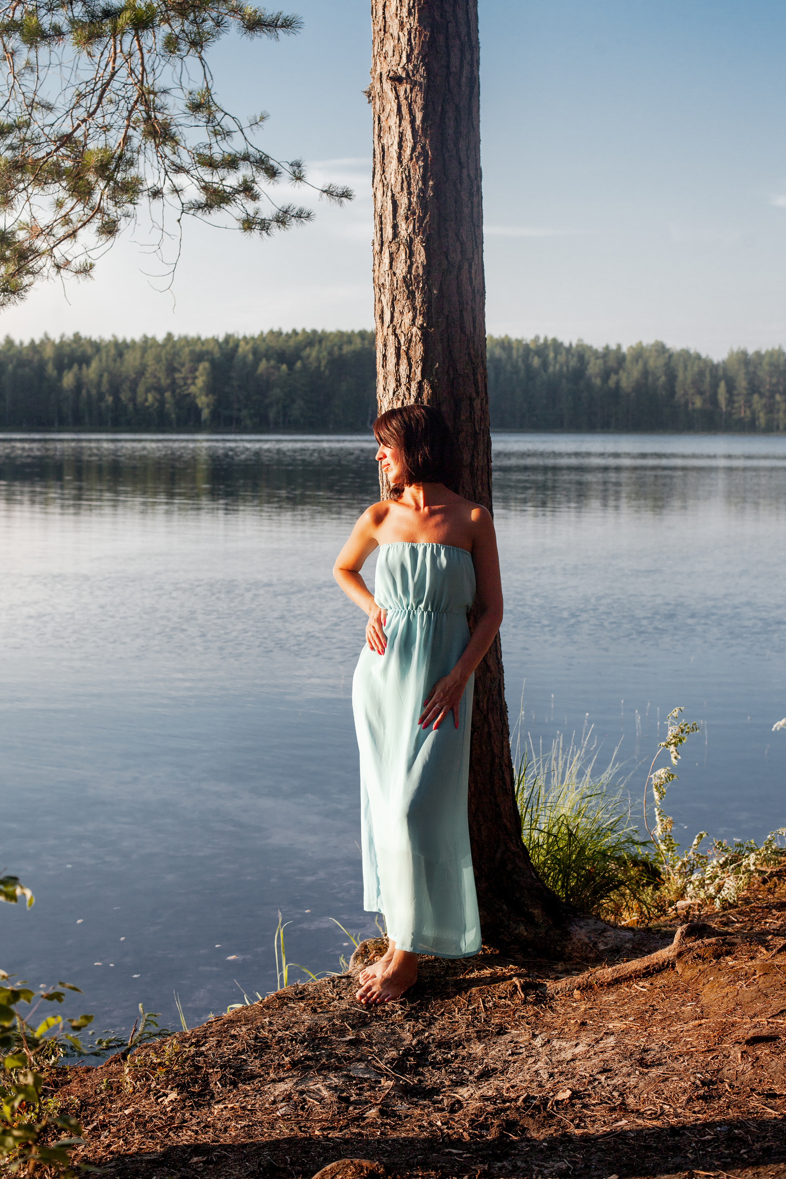 Лесное озеро. Фотограф Анастасия Аветян. Санкт-Петербург