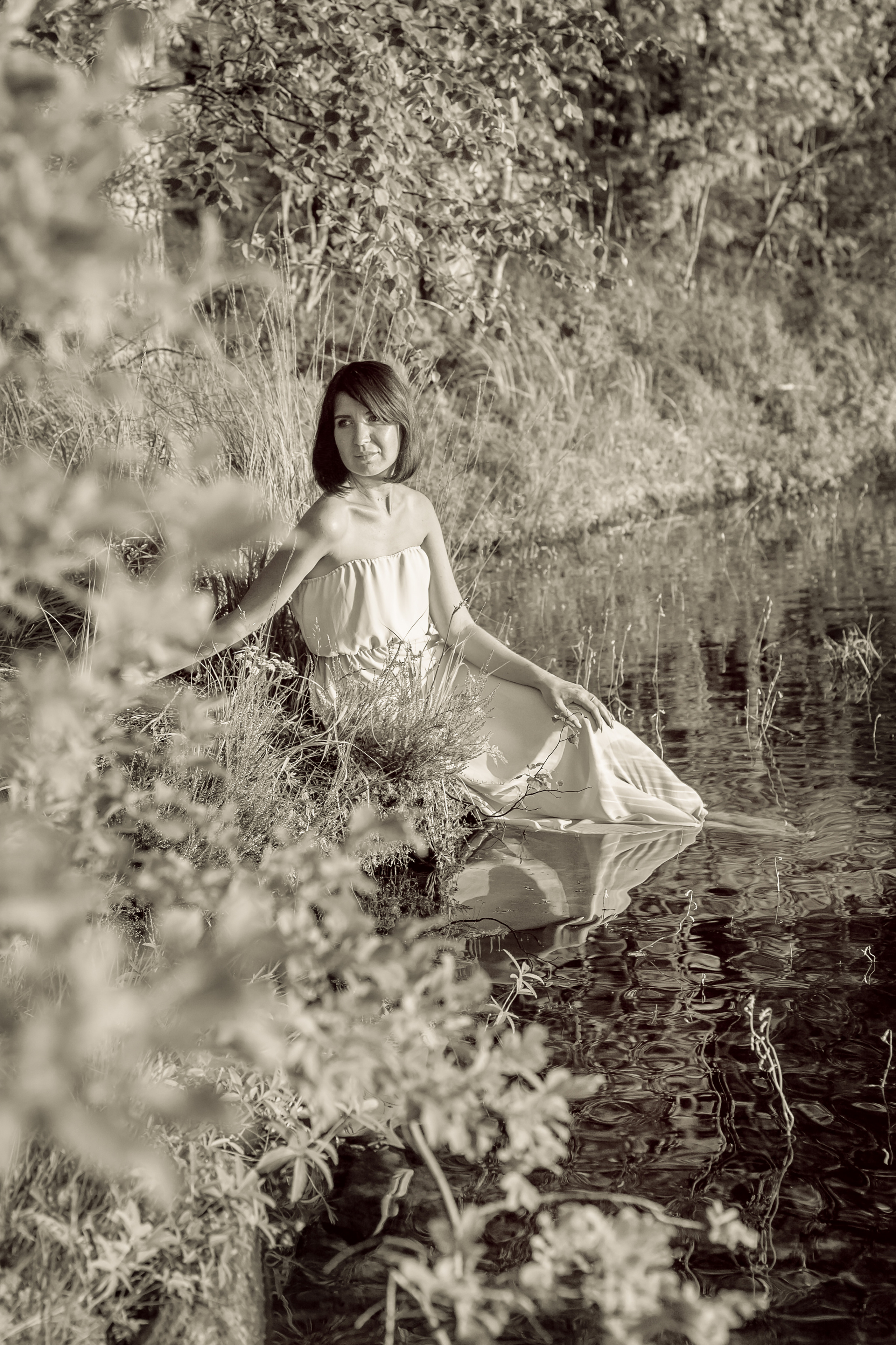 Лесное озеро. Фотограф Анастасия Аветян. Санкт-Петербург