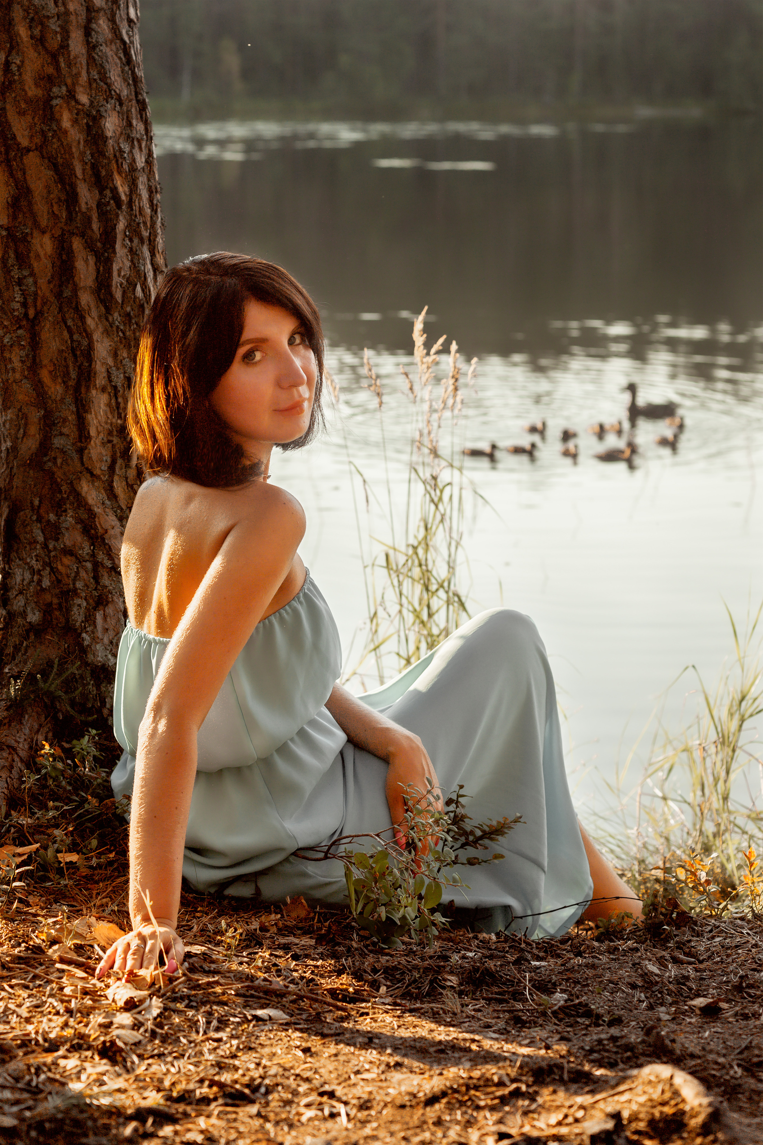 Лесное озеро. Фотограф Анастасия Аветян. Санкт-Петербург