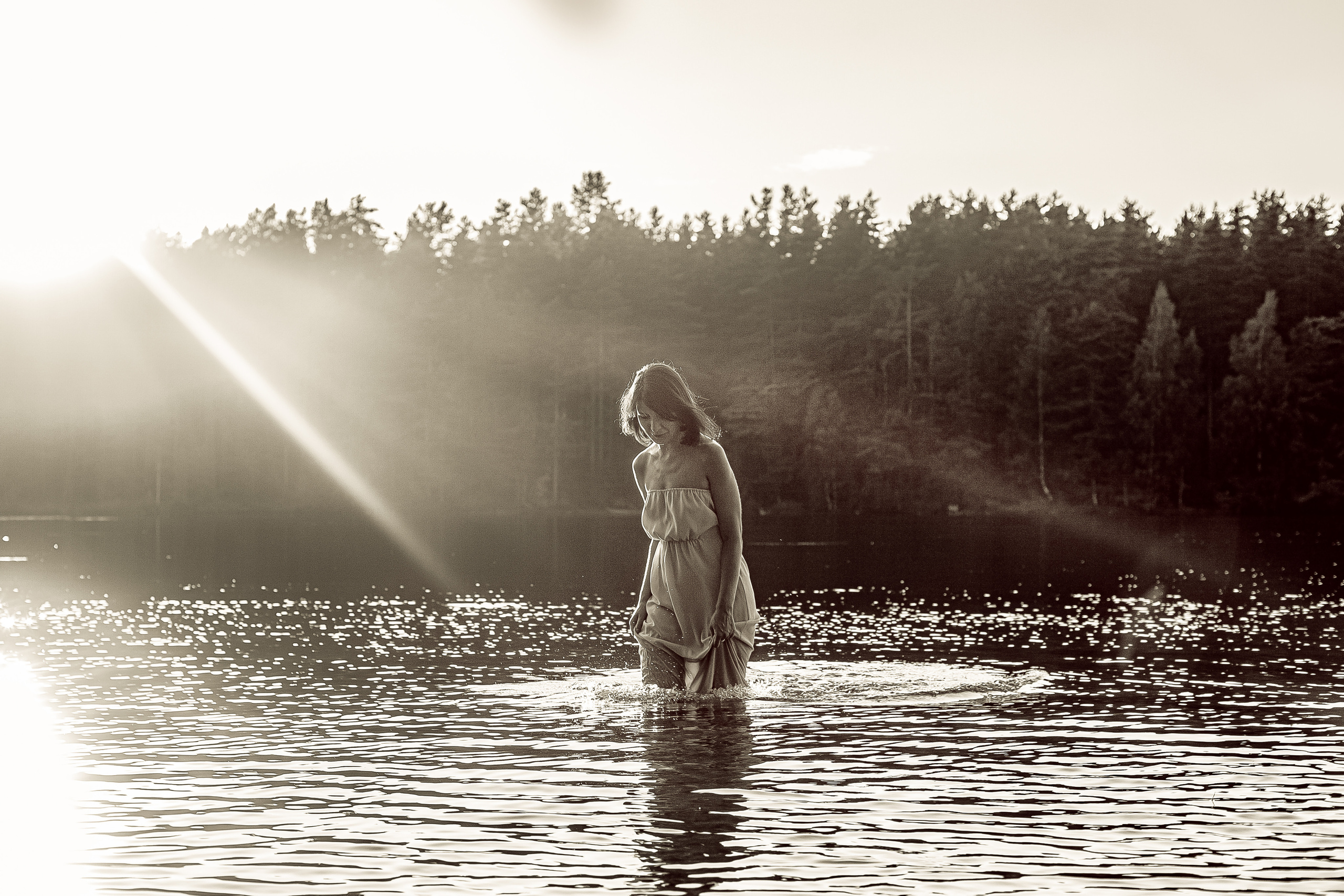 Лесное озеро. Фотограф Анастасия Аветян. Санкт-Петербург