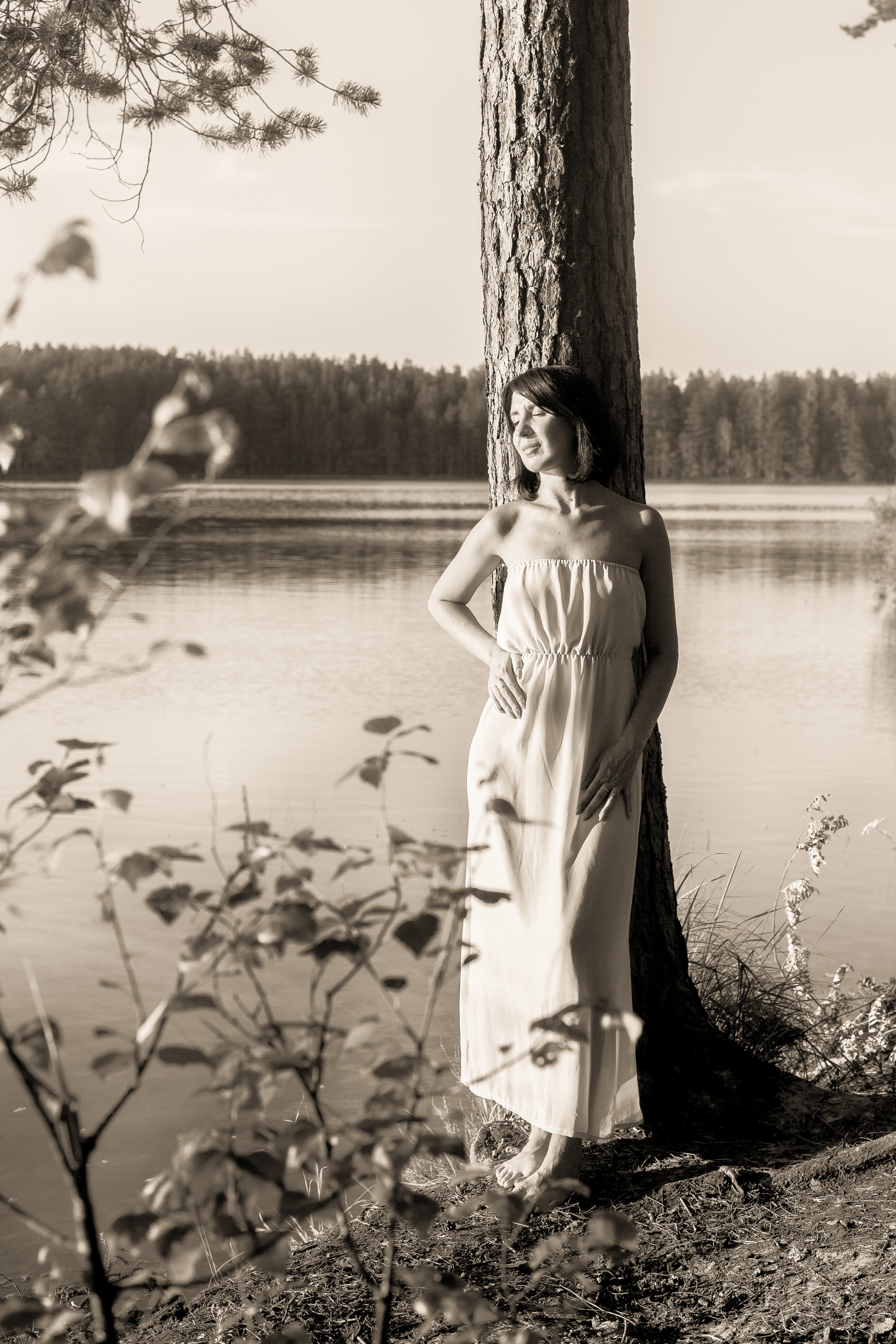 Лесное озеро. Фотограф Анастасия Аветян. Санкт-Петербург