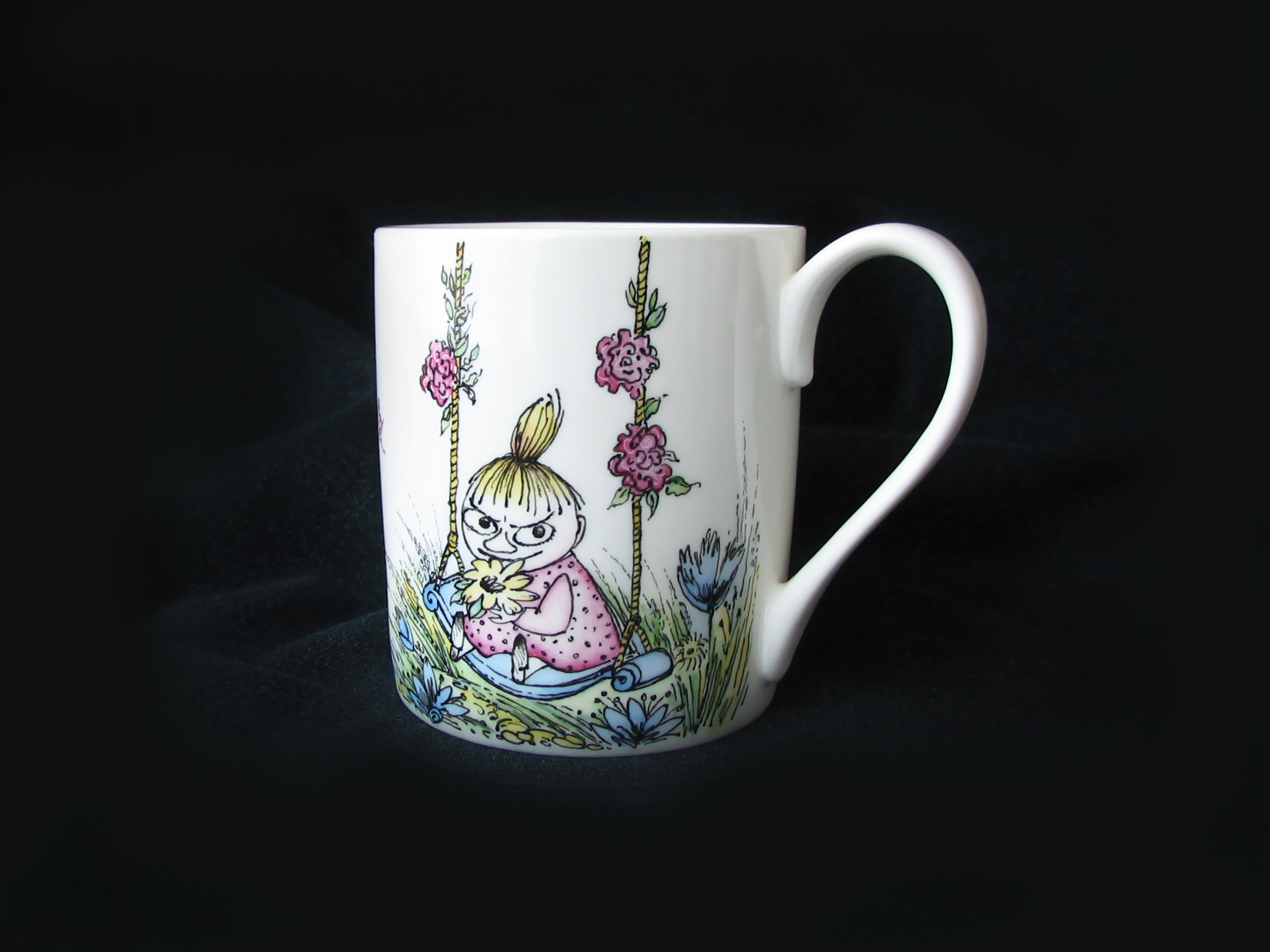 Роспись фарфора с любыми героями книг Туве-Янссон о Муми-троллях. Надглазурная роспись по фарфору в Санкт-Петербурге