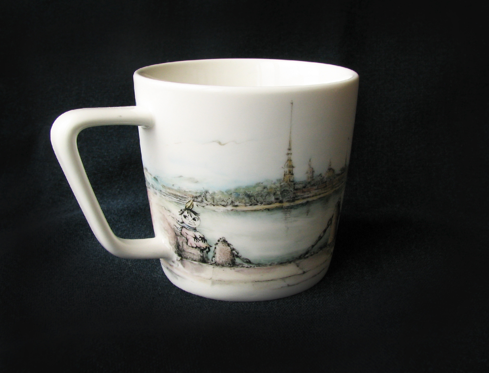 Роспись фарфора в Санкт-Петербурге. 