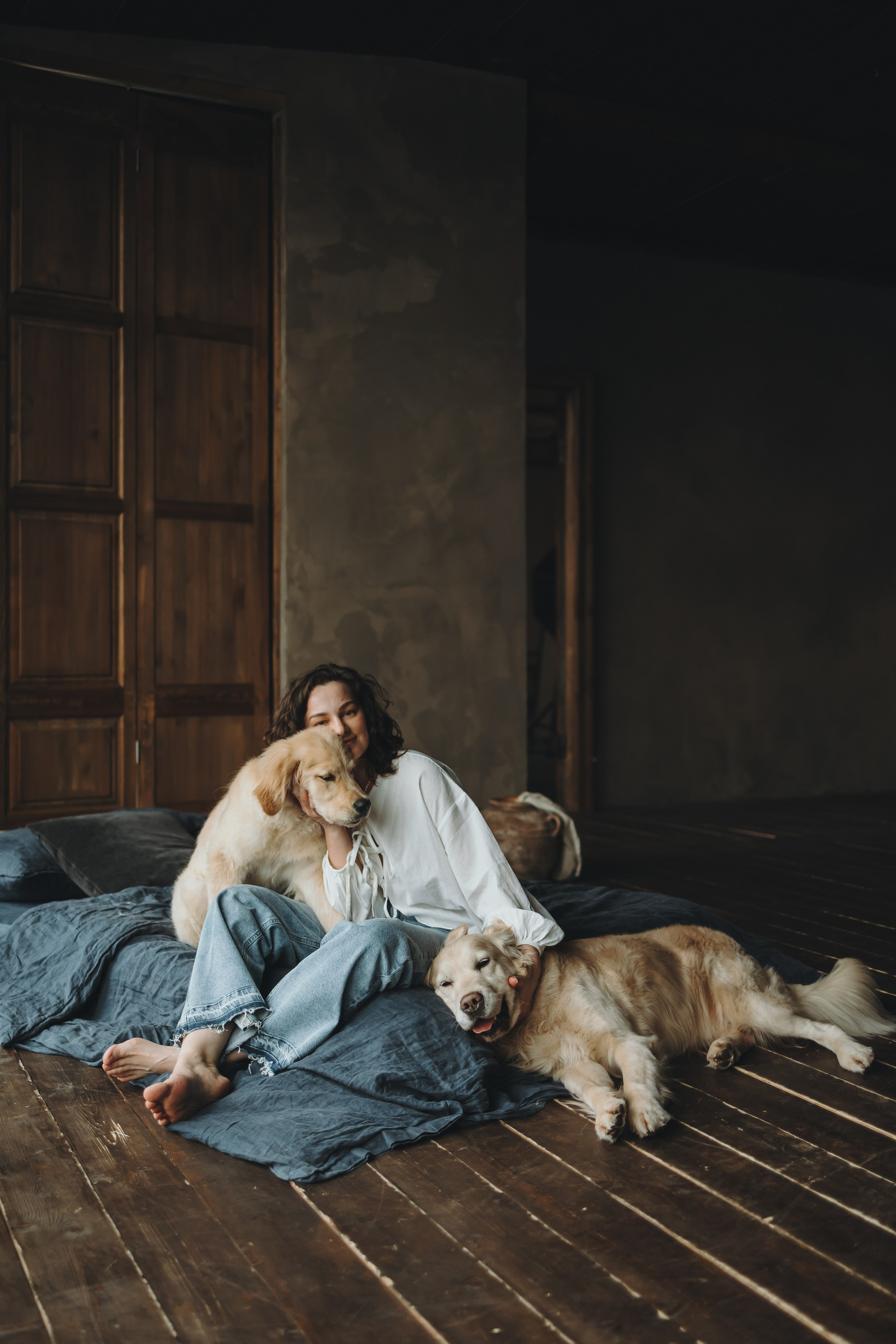 Настя, Арчи и Арагон. Фотограф-анималист в Санкт-Петербурге Алина Яхонт