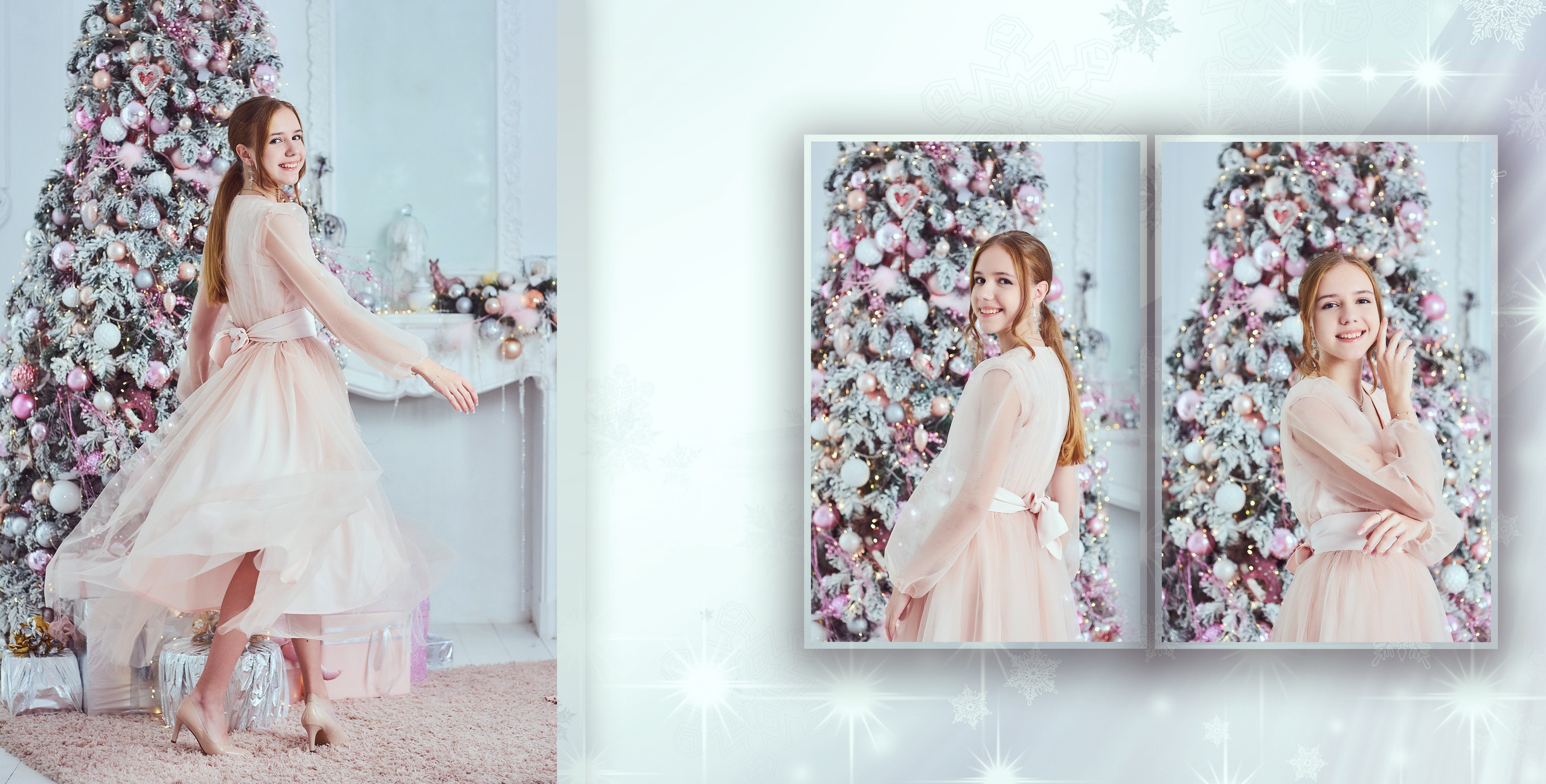 Индивидуальная фотокнига для девушки из дружного класса. Фотохудожник Наталия Кирсанова